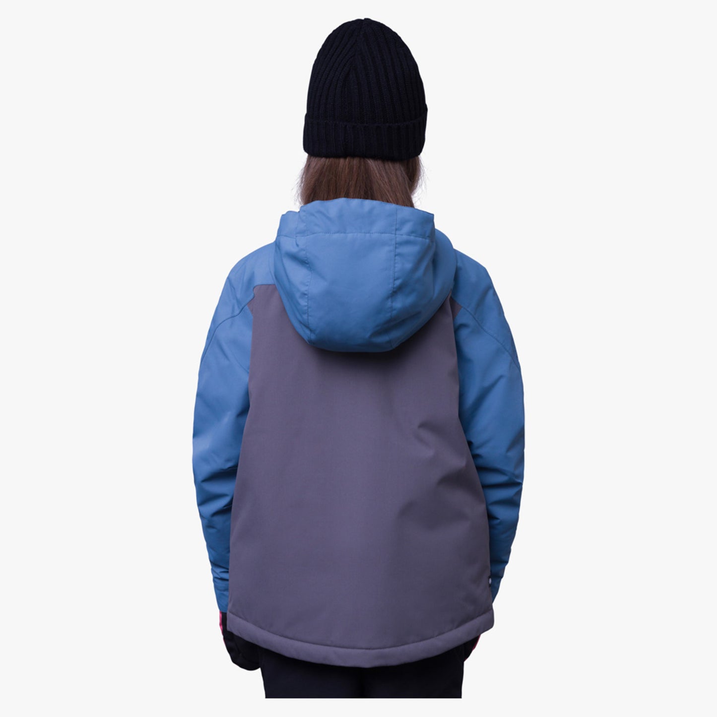 686 Hydrastash Insulated Girl's Jacket - Steel Blue - XL
