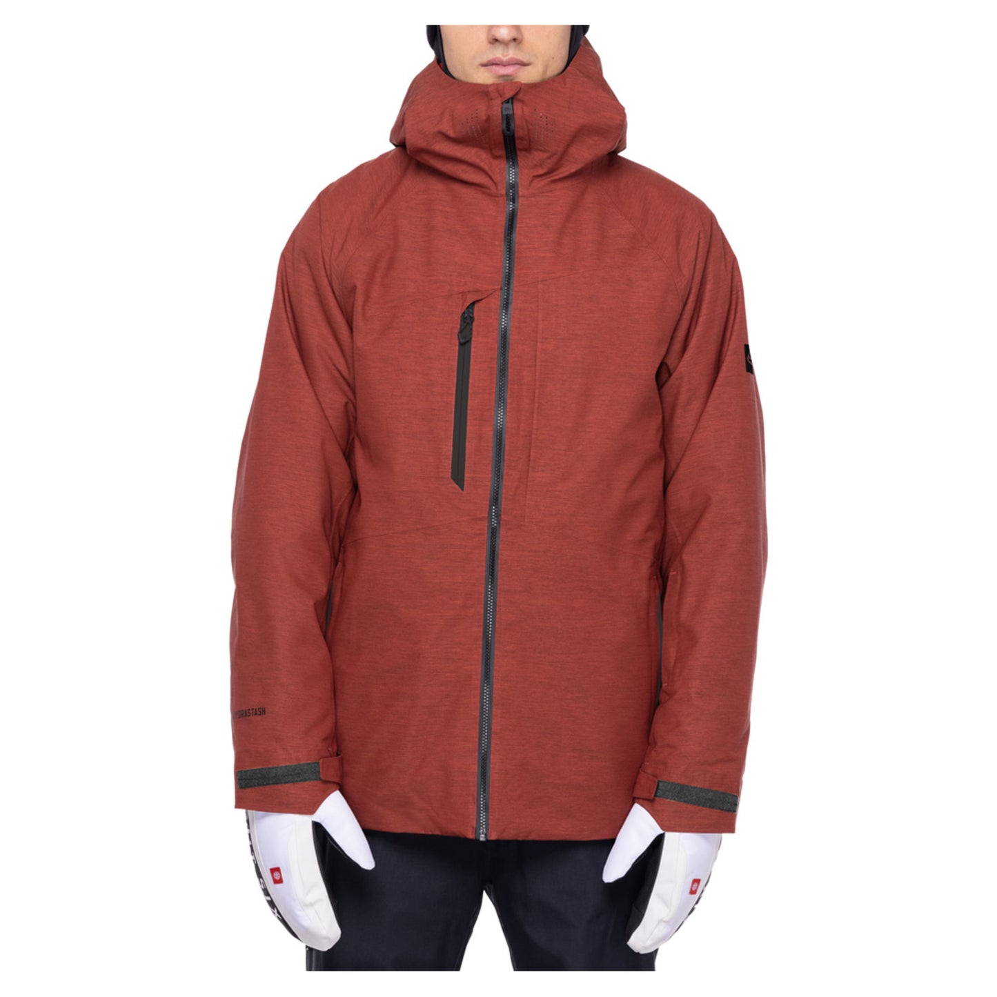 686 Hydrastash Reserve Men's Jacket - BRICK RED HEATH - S