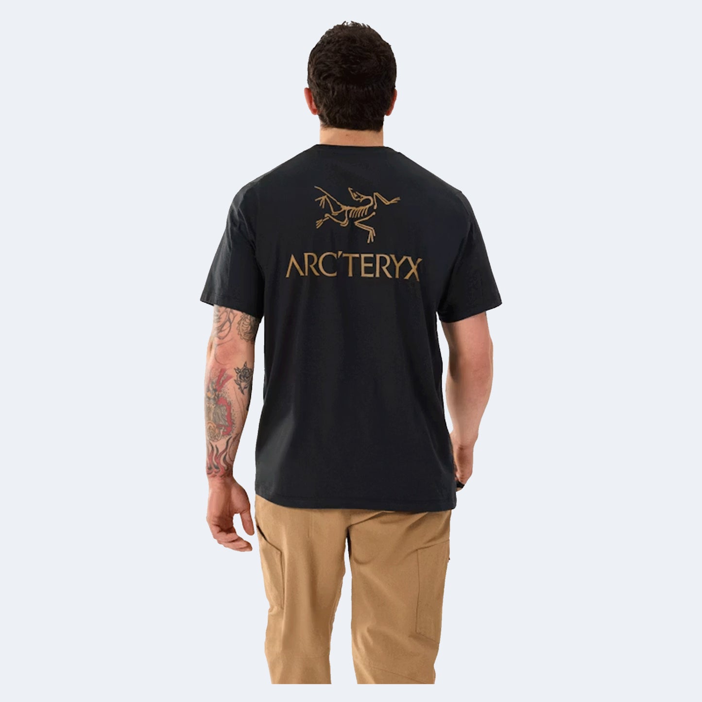 Arcteryx Kragg SL Cotton Bird Word Men's Short Sleeve