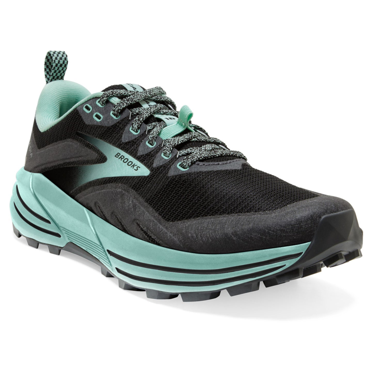 Brooks Cascadia 16 Women's Shoe - BLACK EBONY YUC - 9