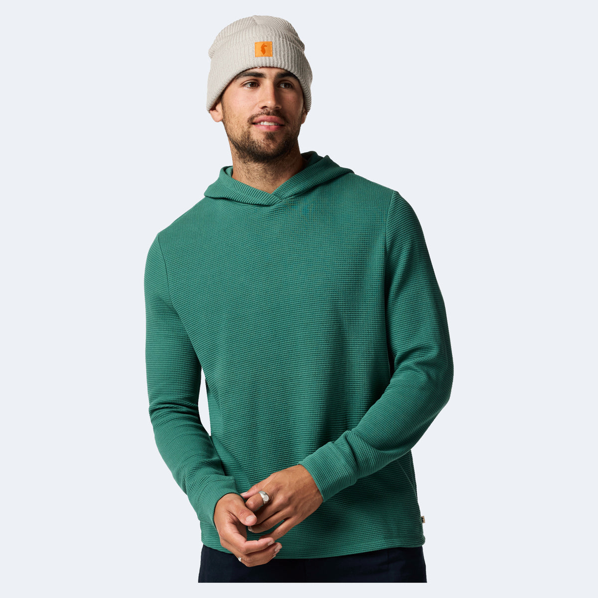 Cotopaxi Atajo Men's Long-Sleeve Waffle Hoodie