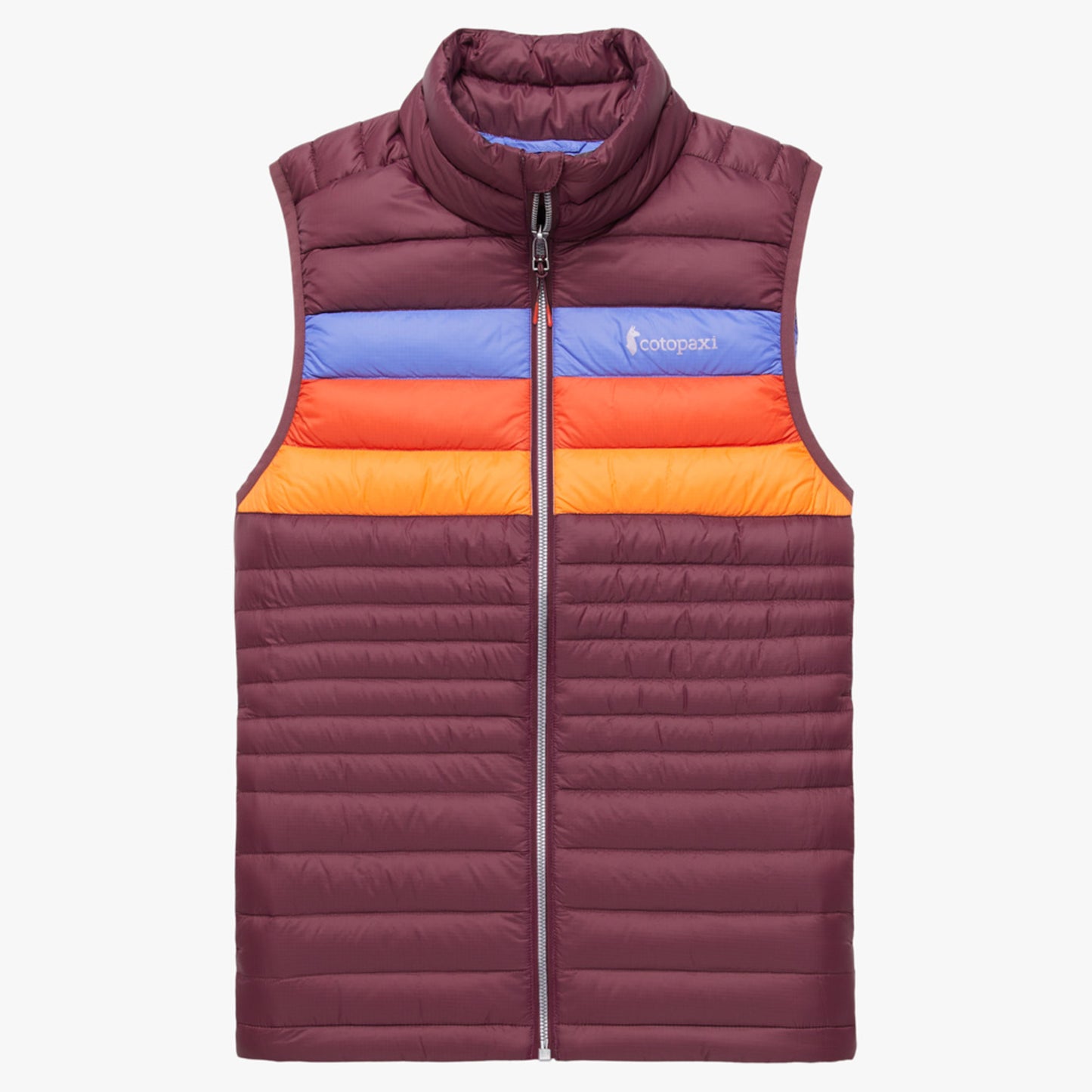 Cotopaxi Fuego Down Women's Vest - Wine Stripes - XL