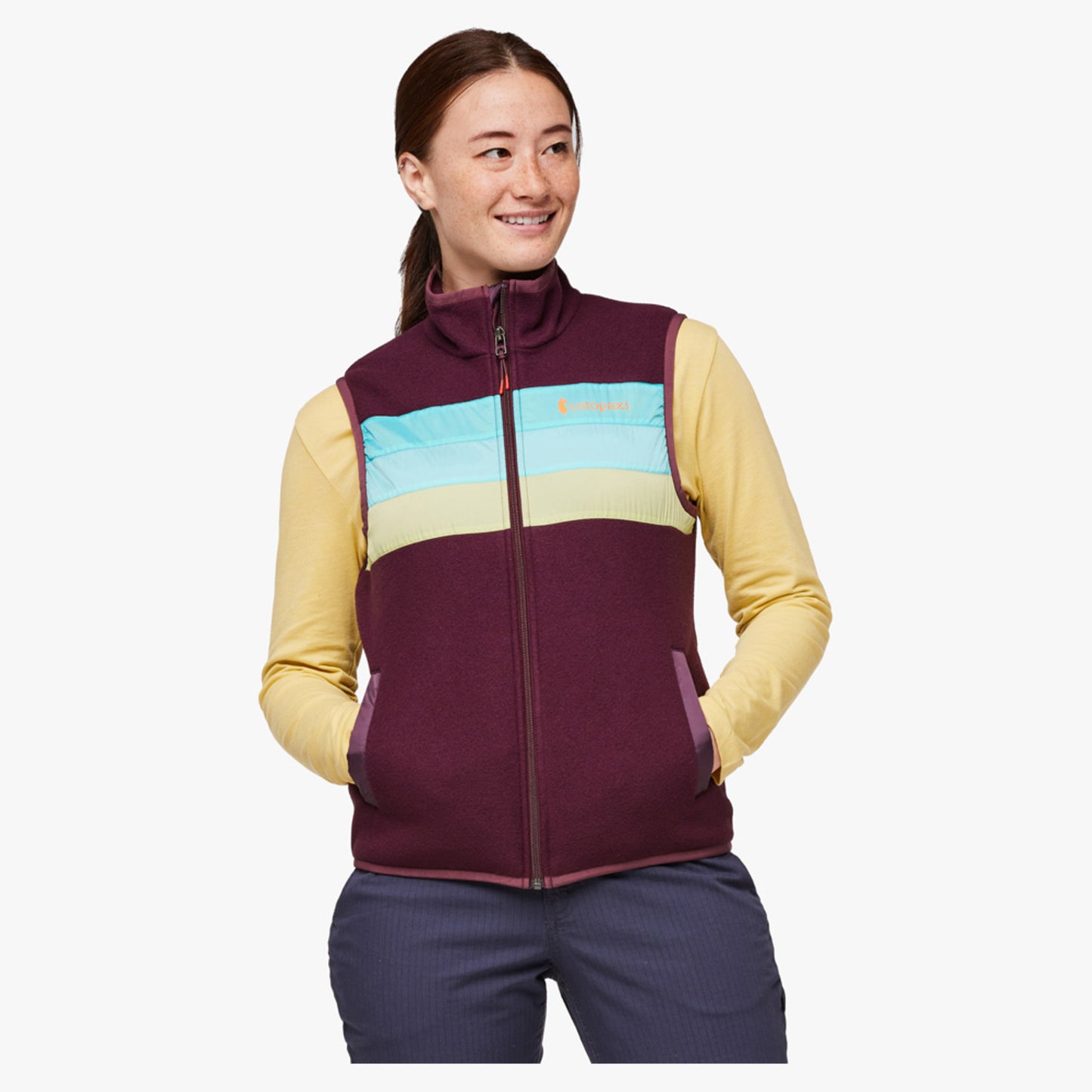 Cotopaxi Teca Fleece Women's Vest - Moon Bean - XL
