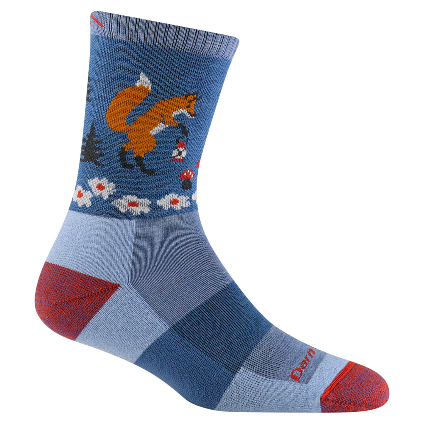 Darn Tough Critter Club Micro Crew Lightweight Women's Sock - VAPOR - S