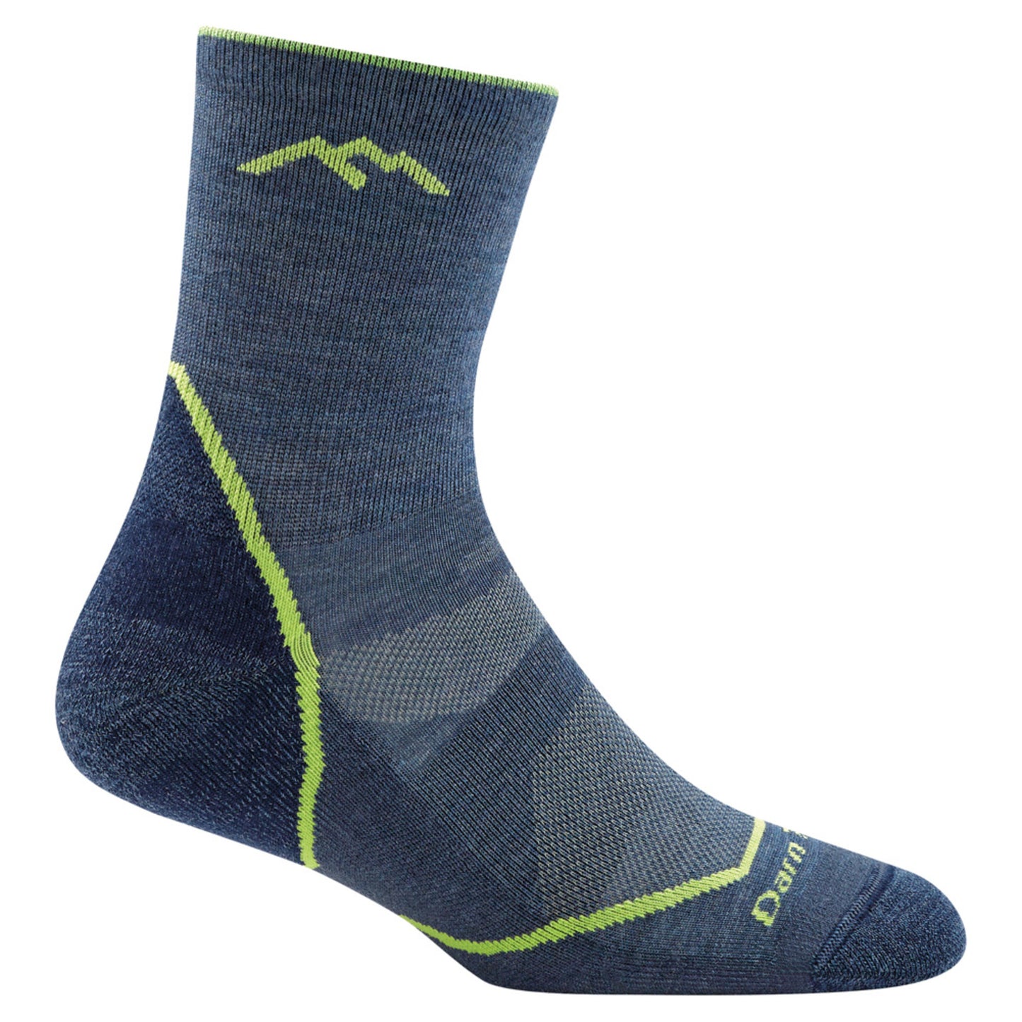Darn Tough Light Hiker Micro Crew Youth Sock - DENIM - S