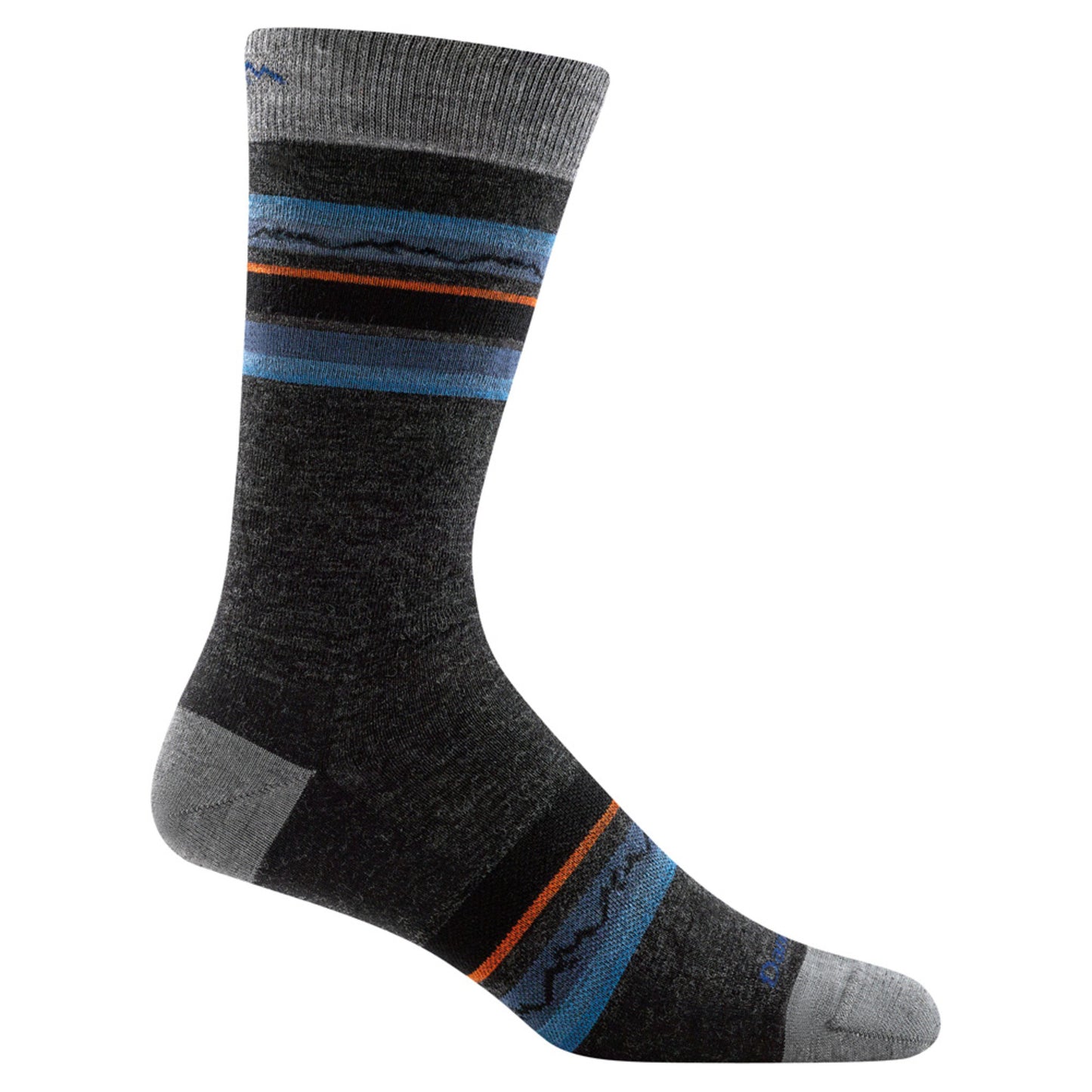 Darn Tough Whetstone Men's Crew Light Sock - CHARCOAL - L