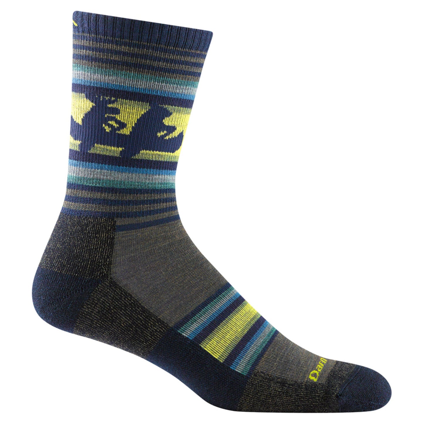 Darn Tough Willoughby Micro Crew Lightweight Men's Sock - FOREST - XL