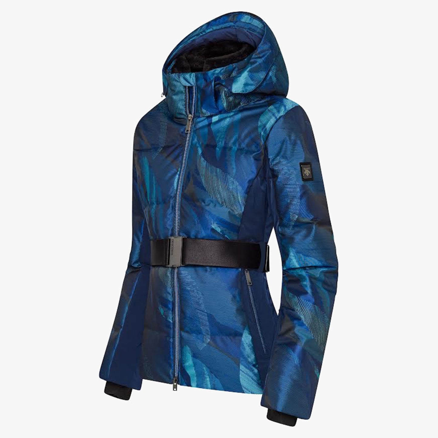 Descente Luna Print Women's Down Jacket - Fly Blue - 12