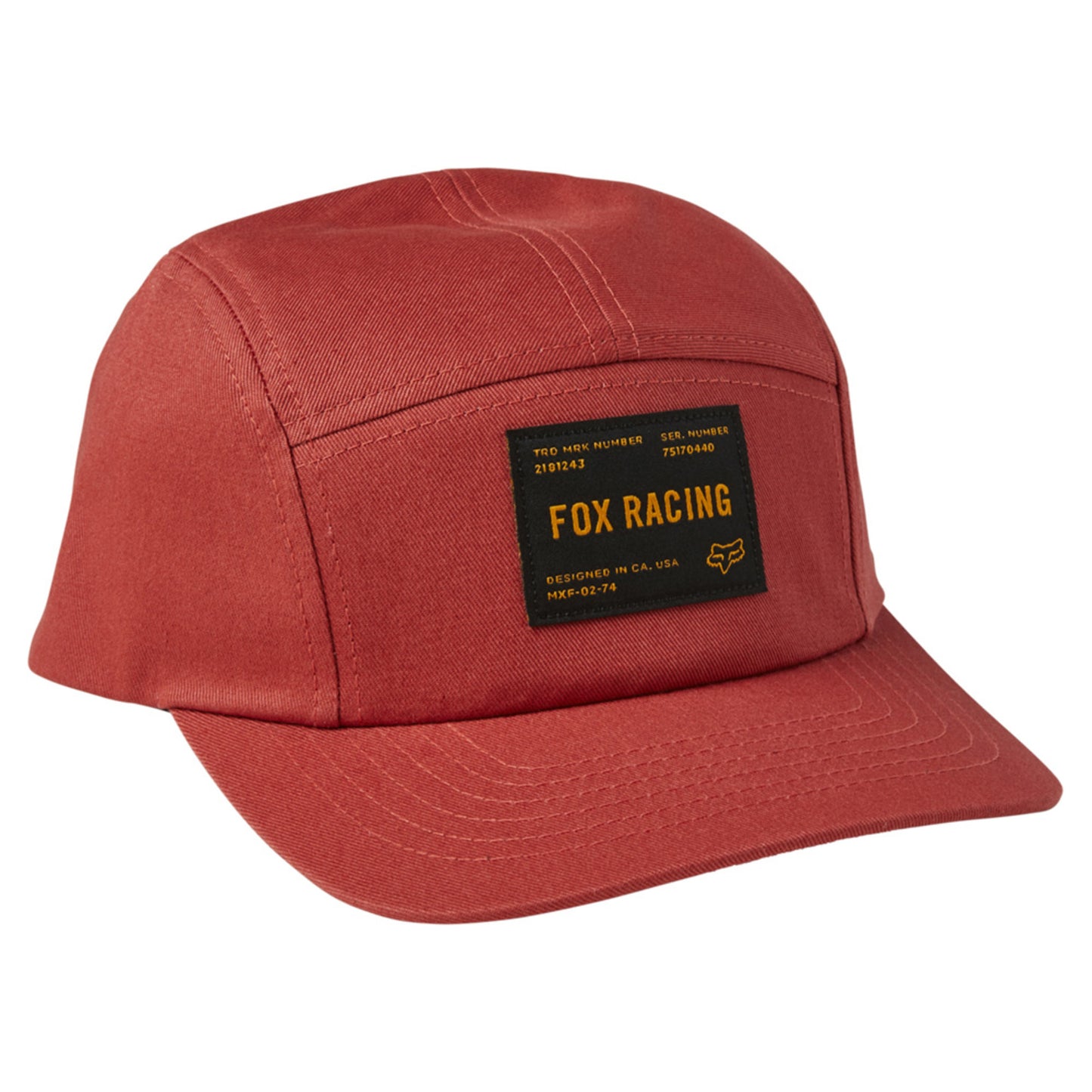 Fox Regiment 5 Panel Men's Hat - RED CLAY