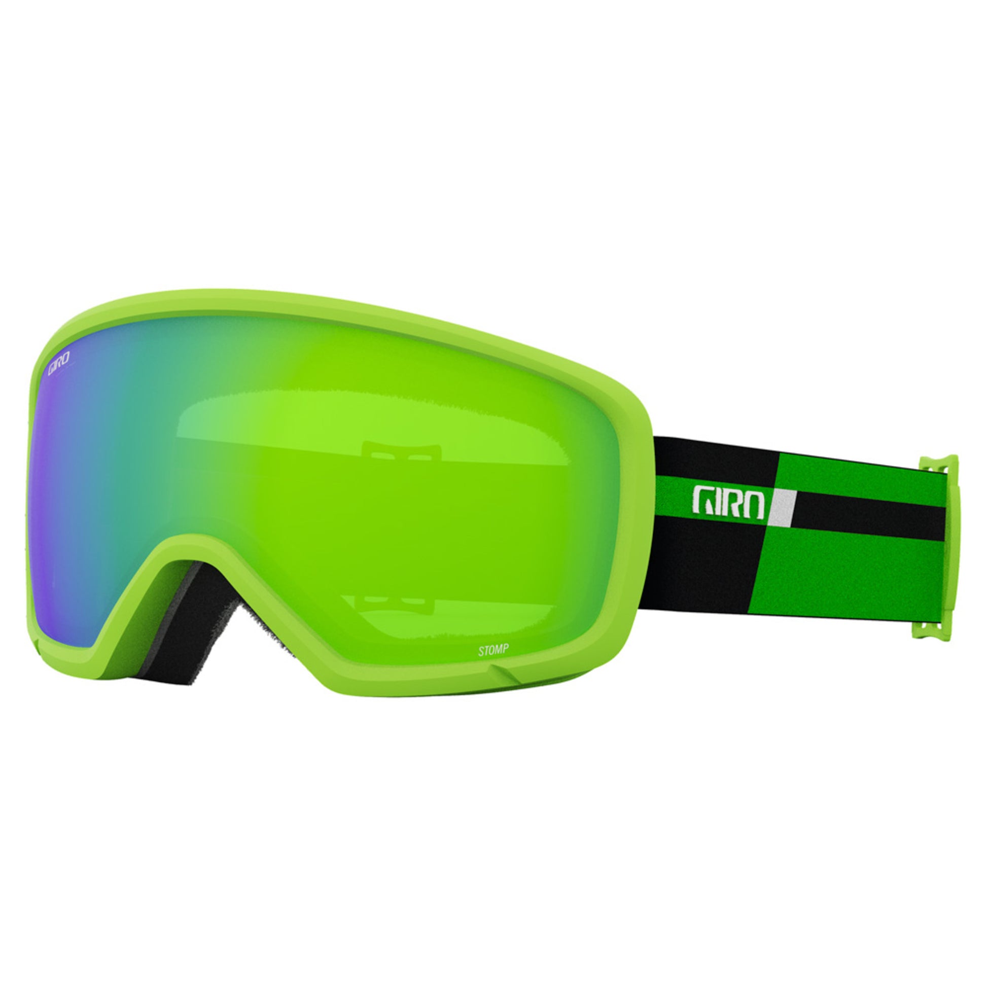 Giro Stomp Youth Goggles - GREEN BLACK POD - LODEN GREEN