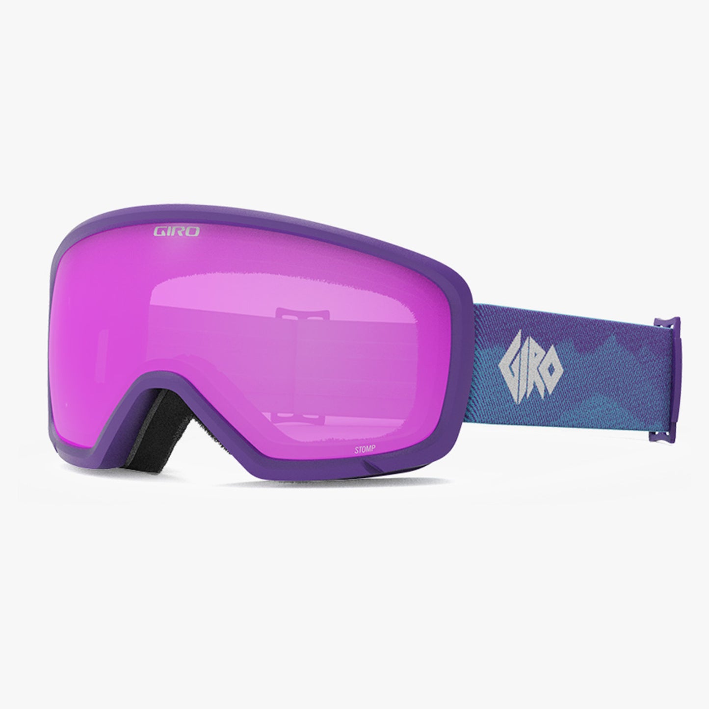 Giro Stomp Youth Goggles - Purple Linticular - Amber Pink