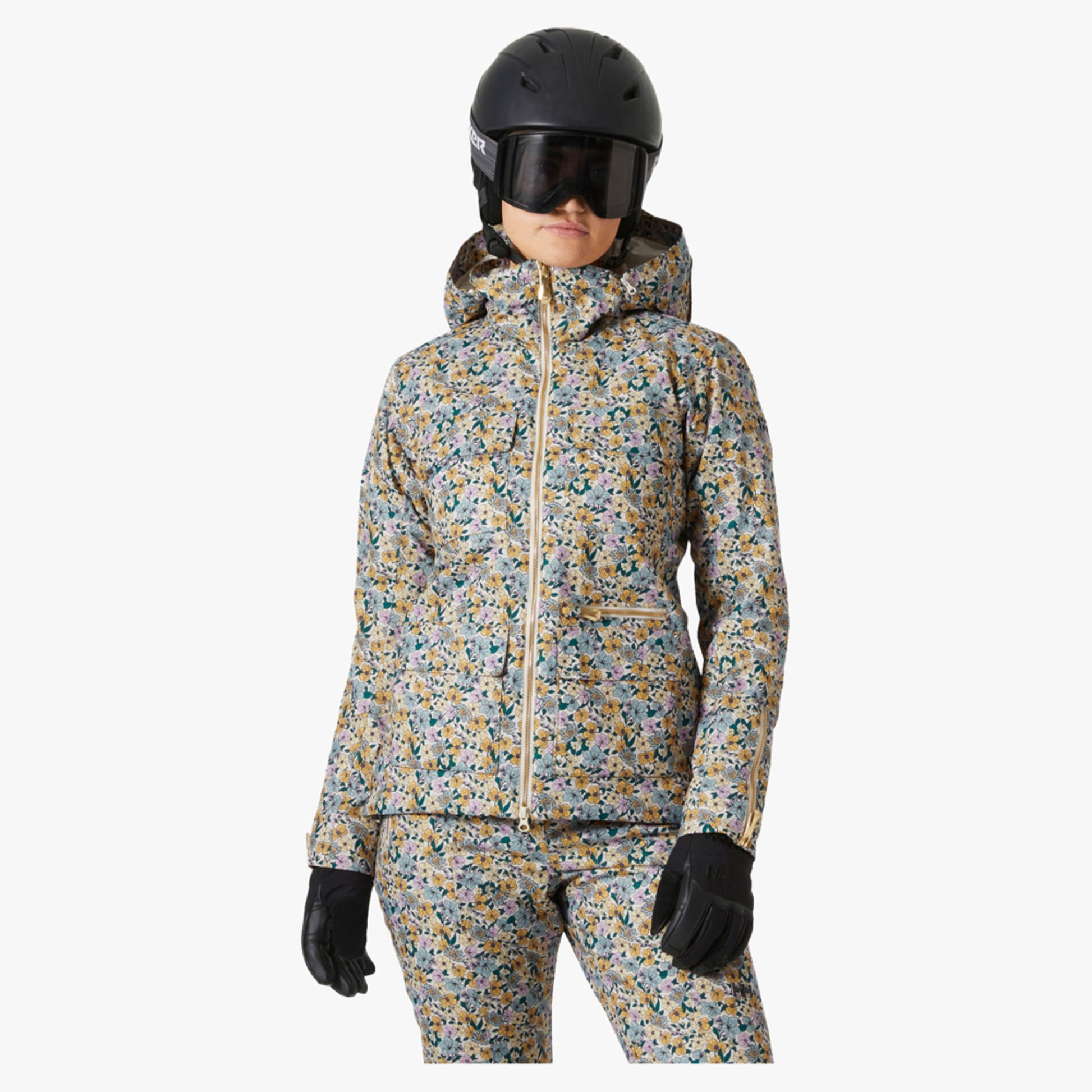 Helly Hansen St. Moritz 2.0 Women's Insulated Jacket - Sand Floral - M