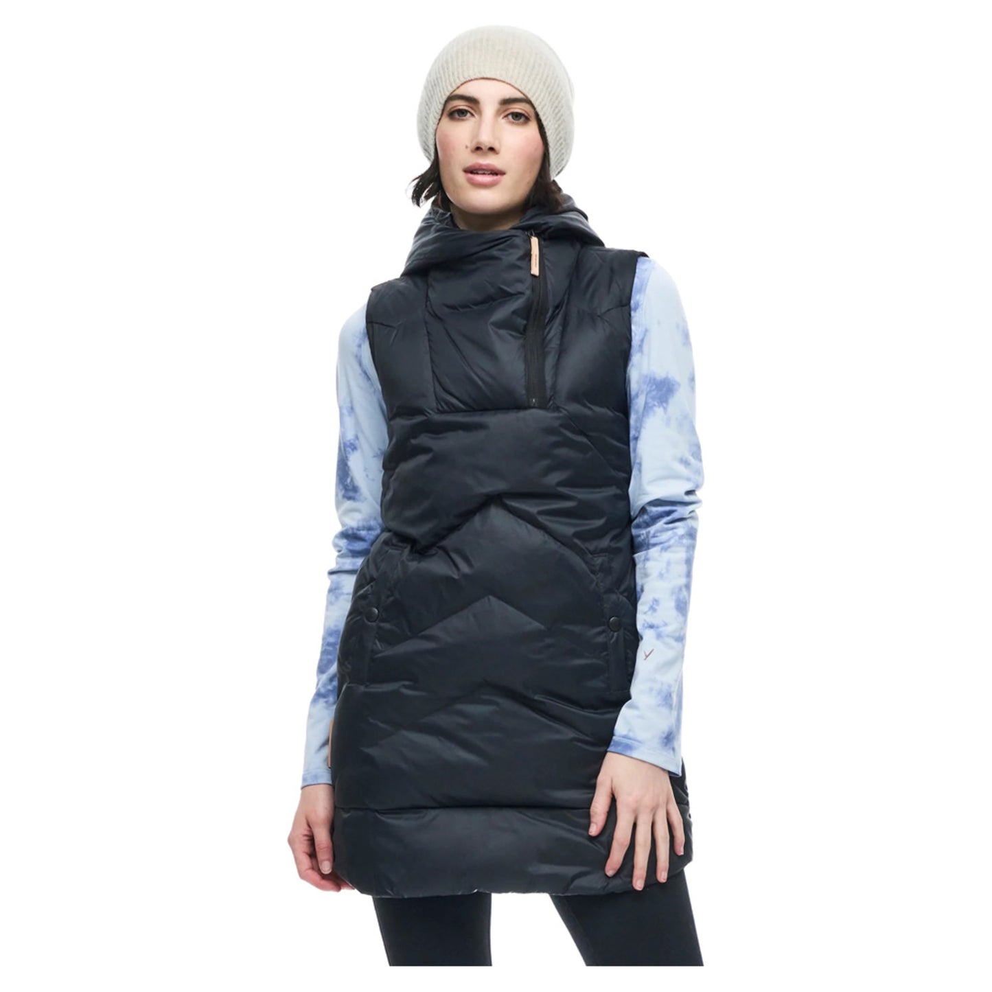 Indyeva Selimut Women's Sleeveless Insulator - BLACK - XS
