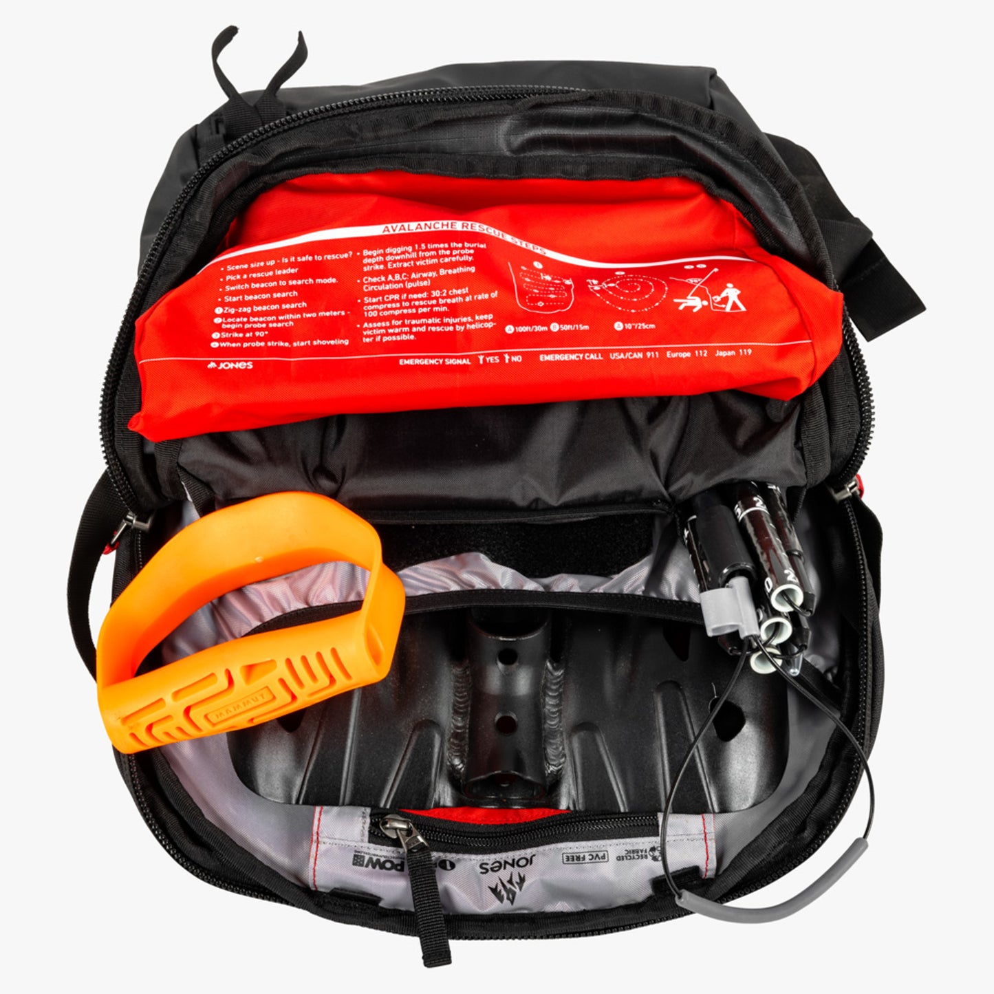 Jones Deeper 19L Backpack - Stealth Black