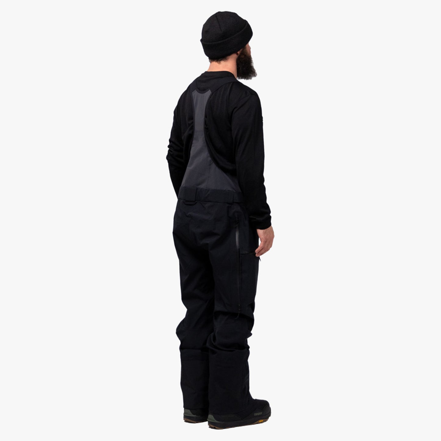 Jones Shralpinist Stretch Recycled Men's Bib - STEALTH BLACK - XL