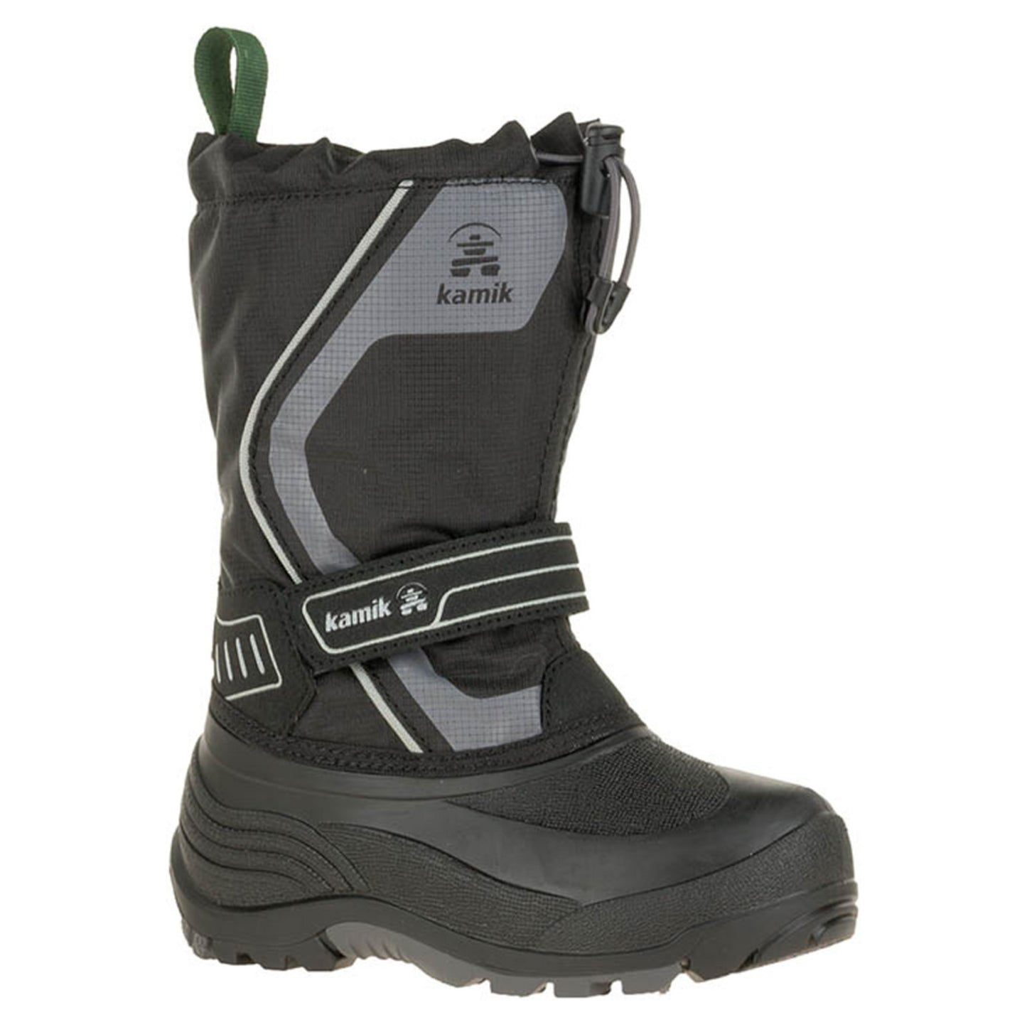 Kamik Kid's Snowcoast3 Boots - BLK CHARCOAL - 13