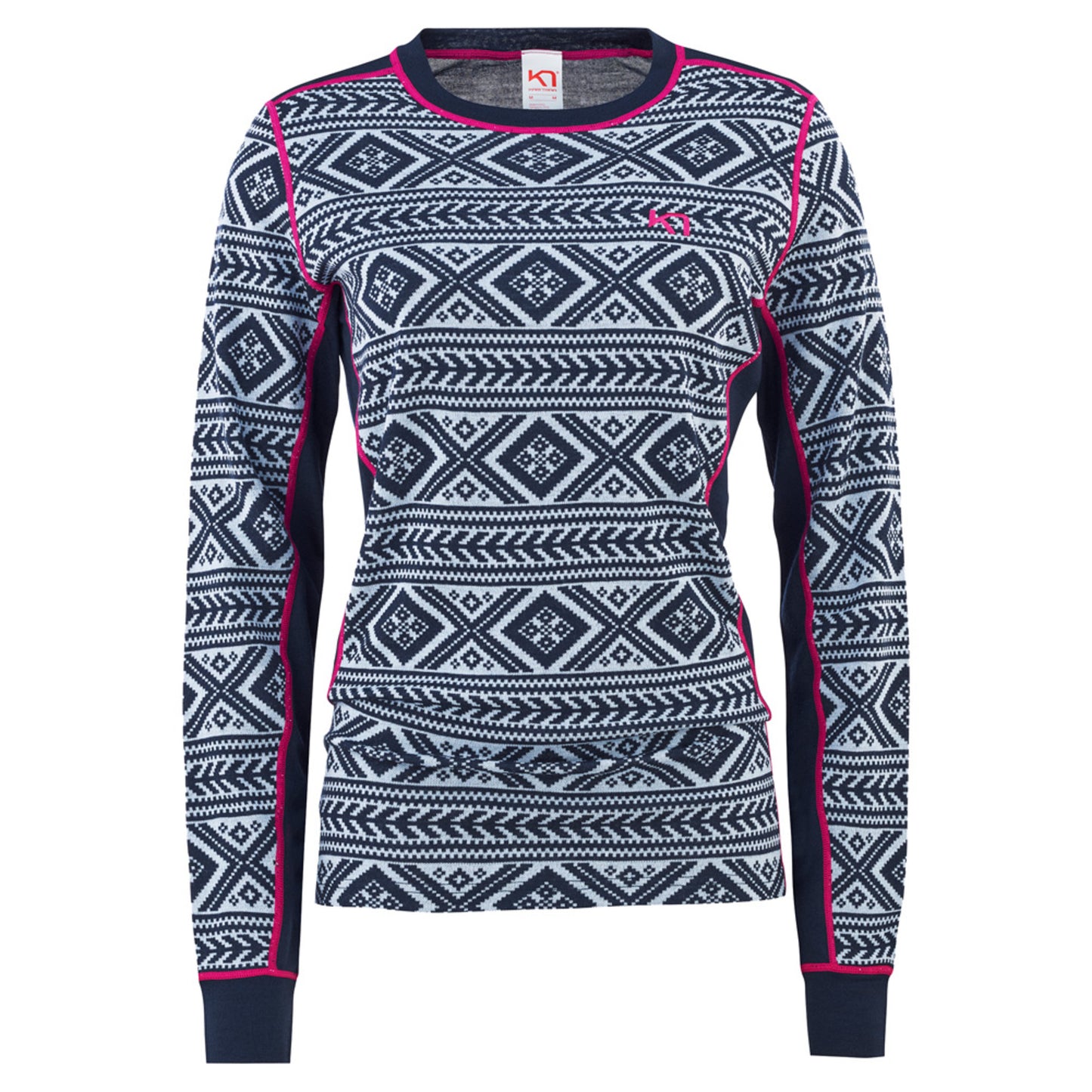 Kari Traa Floke Women's Long Sleeve Baselayer - ROYAL - S