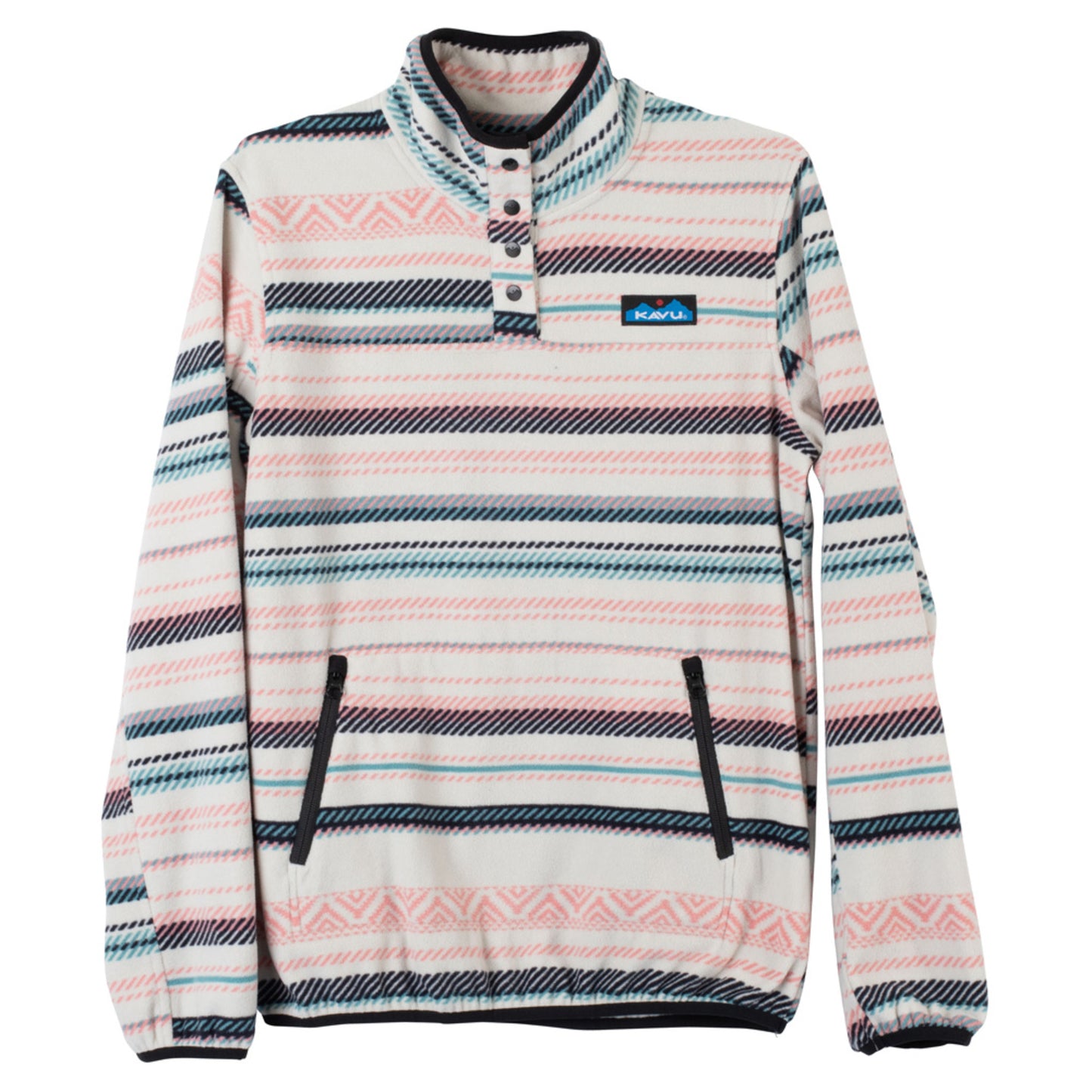 Kavu Cavanaugh Women's Fleece Pullover - BAJA PEACH - XL
