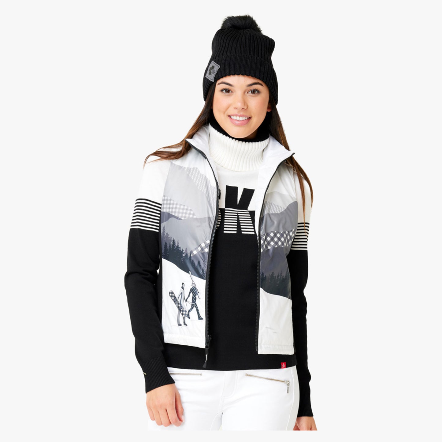 Krimson Klover Sela Reversible Women's Vest - SNOW - XS
