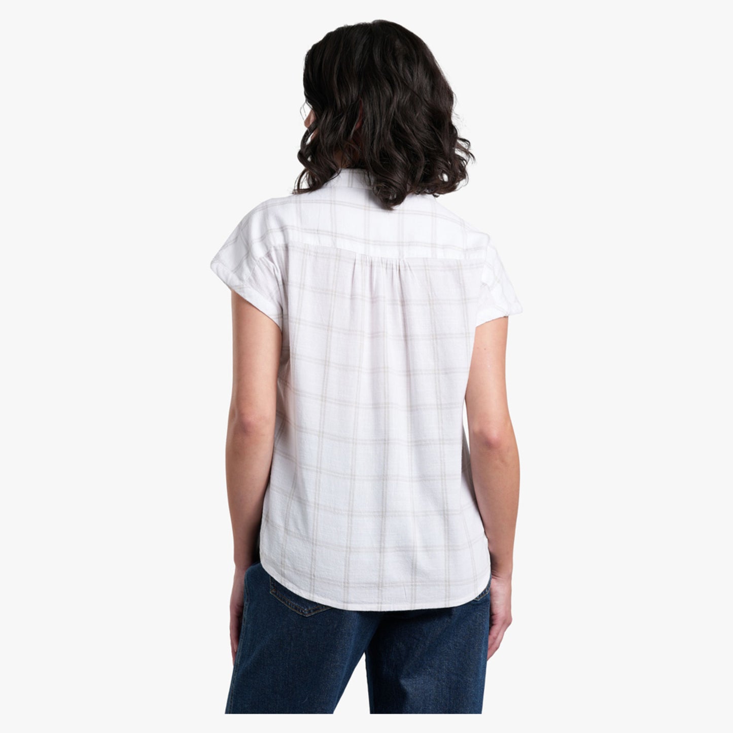 Kuhl Wylde Women's Short Sleeve Shirt - White - XL
