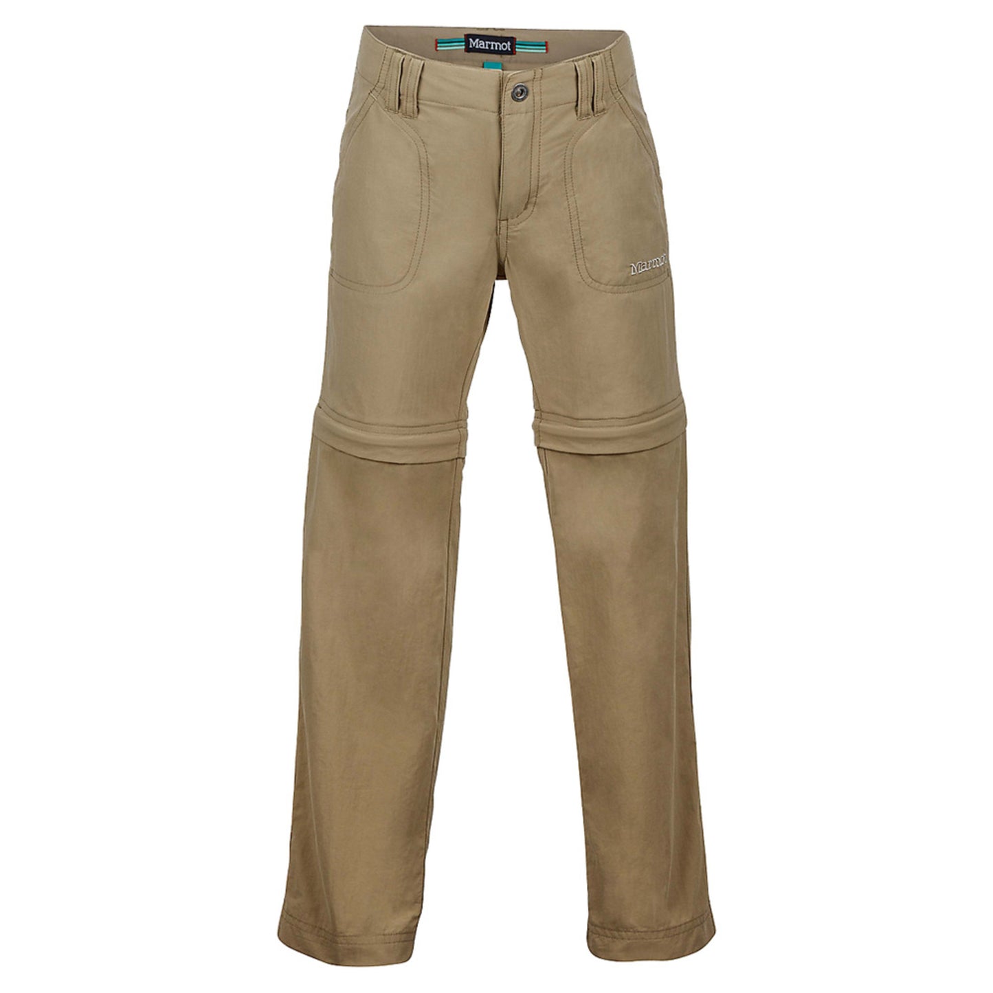 Marmot Girls Lobos Convertible Pant - DESERT KHAKI - XS