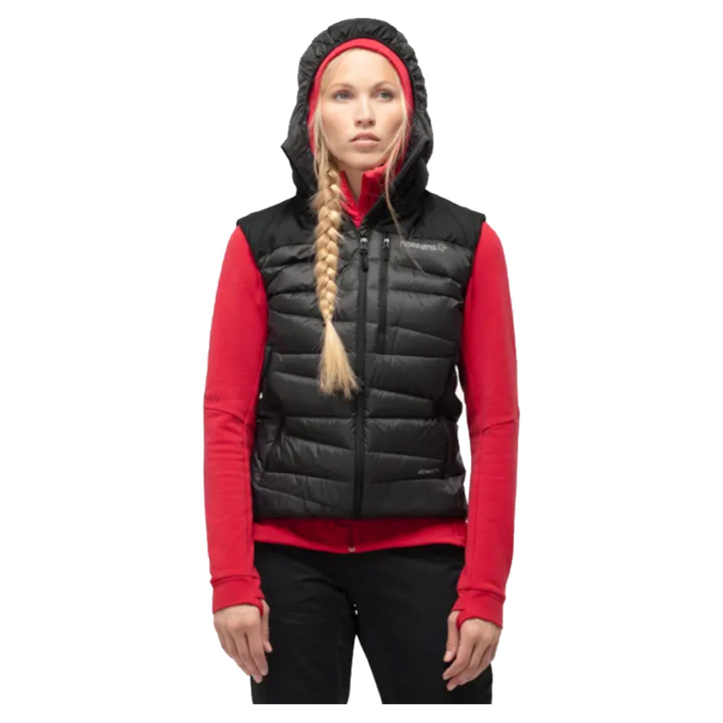 Norrona Falketind Down750 Women's Vest - CAVIAR - XS