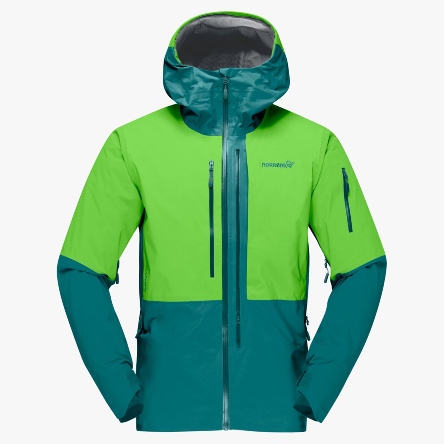 Norrona Lofoten Gore-Tex Pro Men's Shell Jacket - CLASSIC GREEN_E - XL