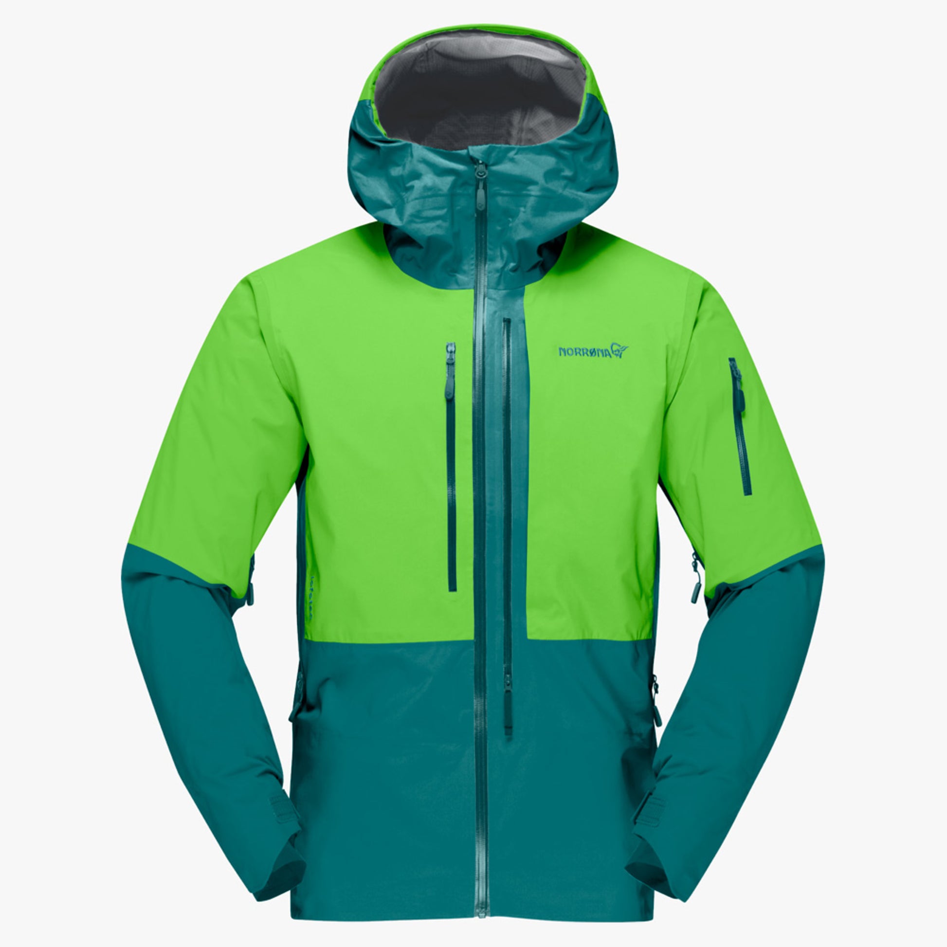 Norrona Lofoten Gore-Tex Pro Men's Shell Jacket - CLASSIC GREEN_E - XL