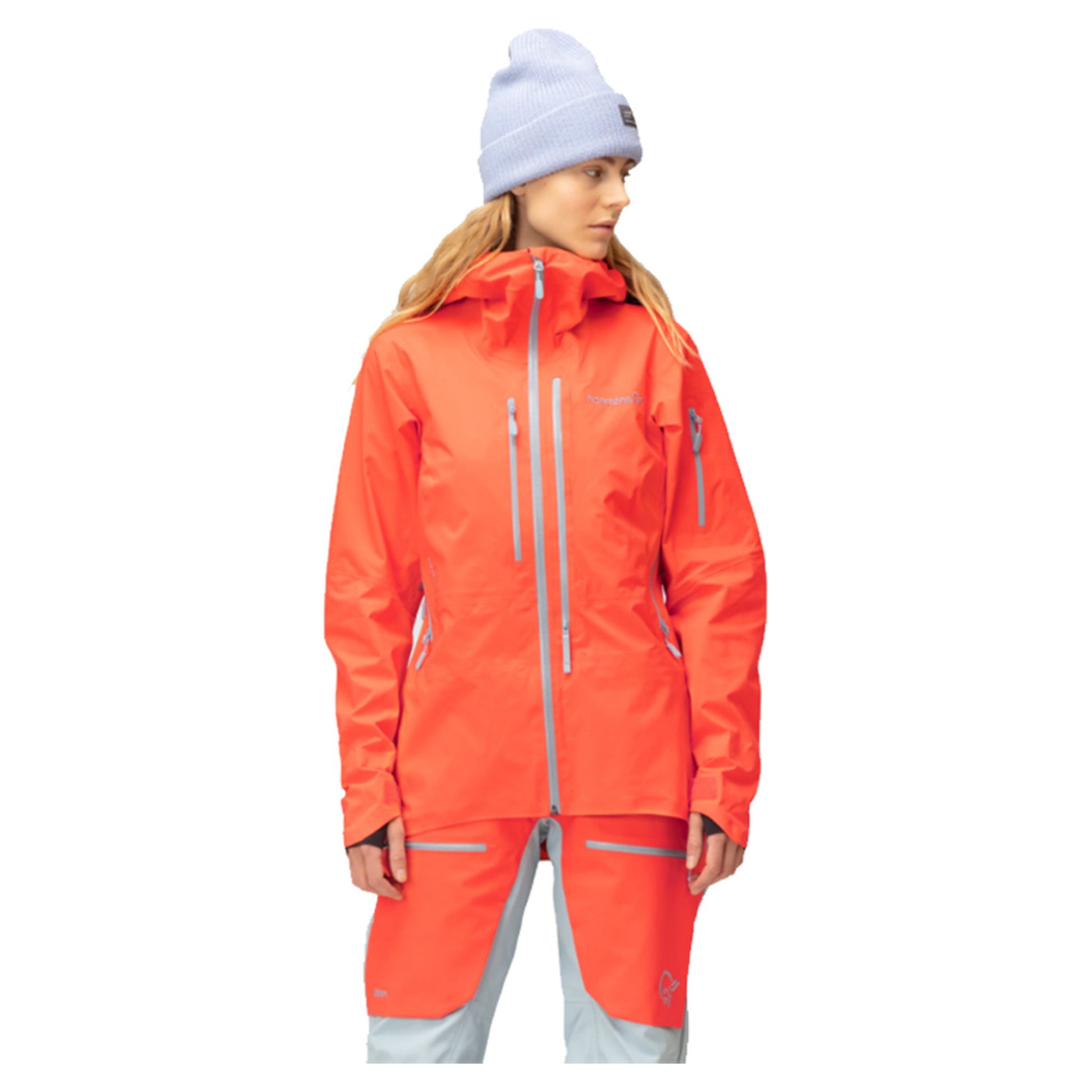 Norrona Lofoten Gore-Tex Pro Shell Women's Jacket - ORANGE ALERT - XL