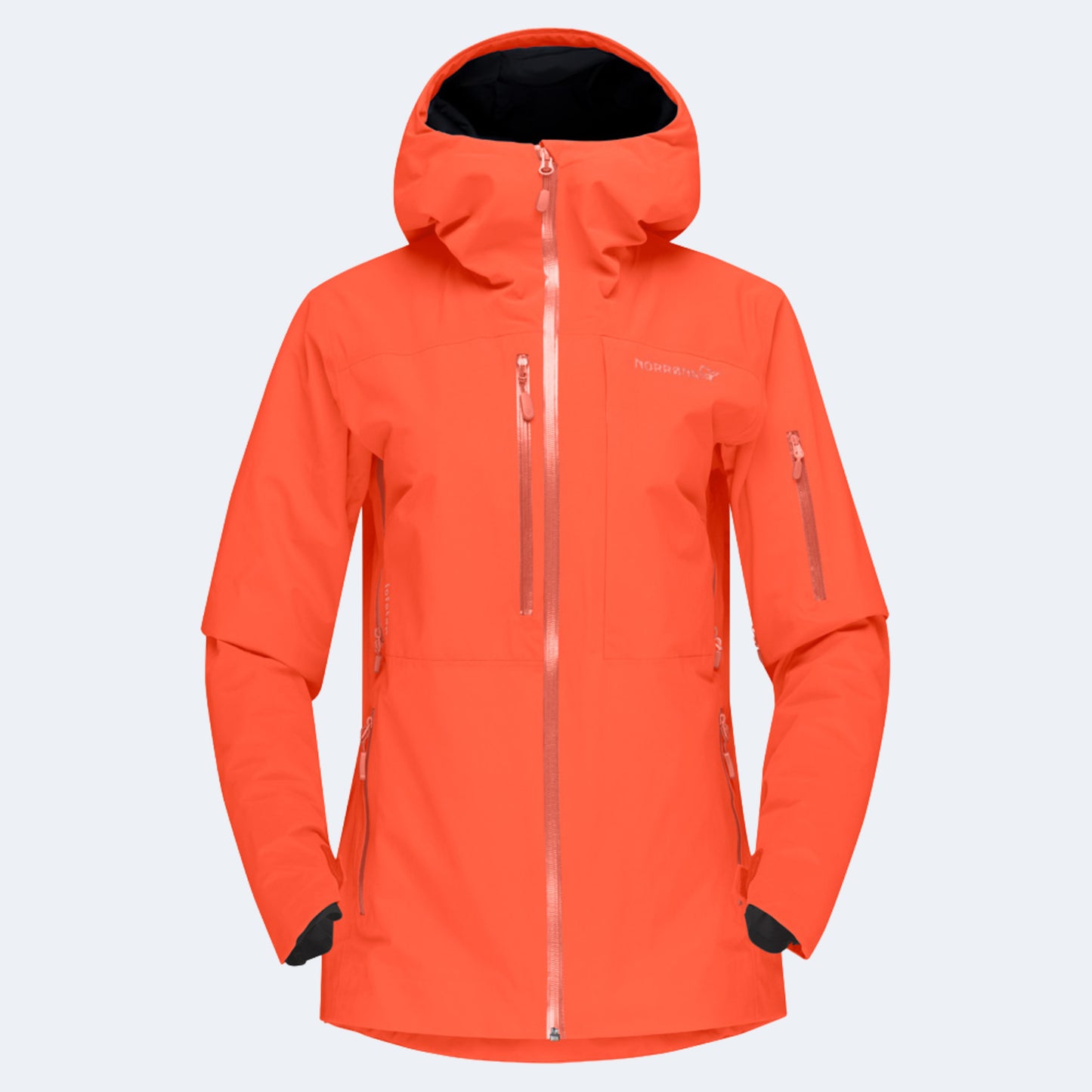 Norrona Lofoten GoreTex Insulated Women's Jacket - ORANGE ALERT - XS