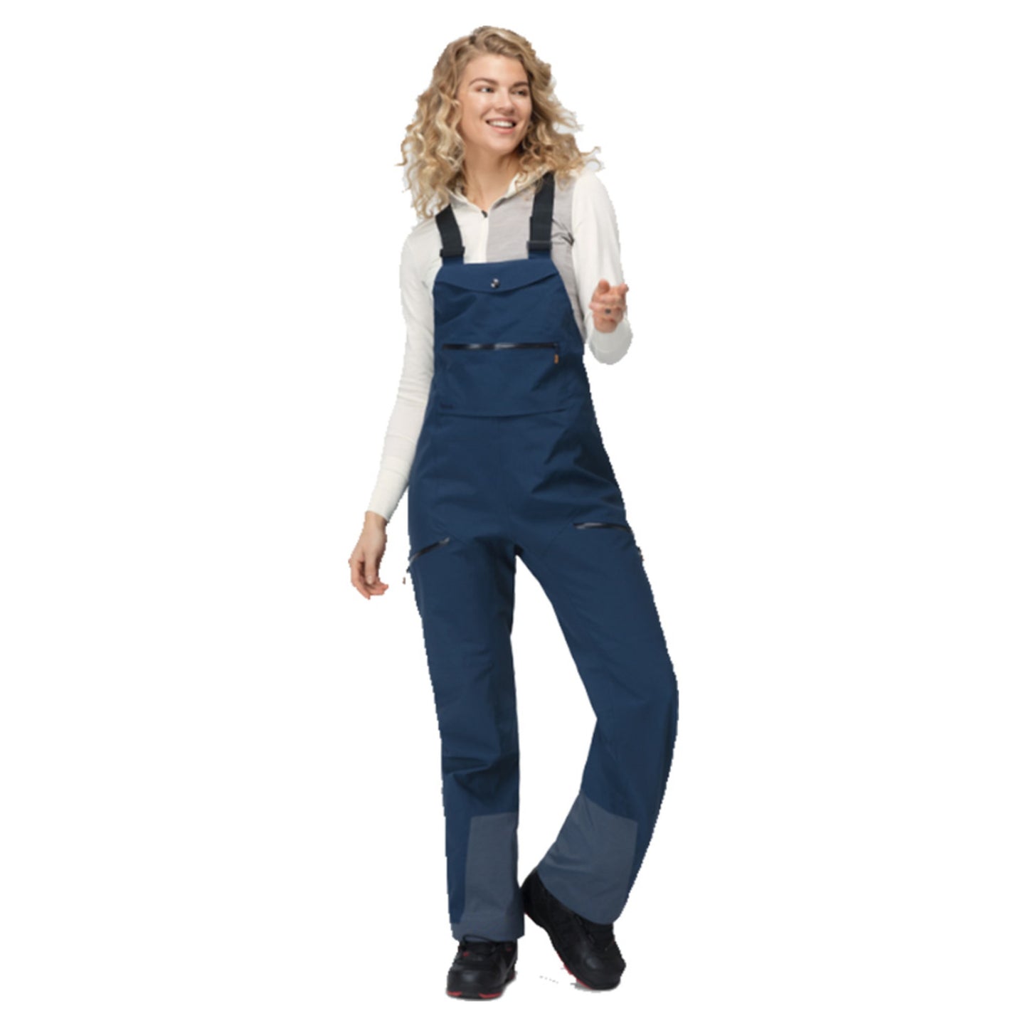 Norrona Tamok Gore-Tex Pro Women's Bib - INDIGO NIGHT - M