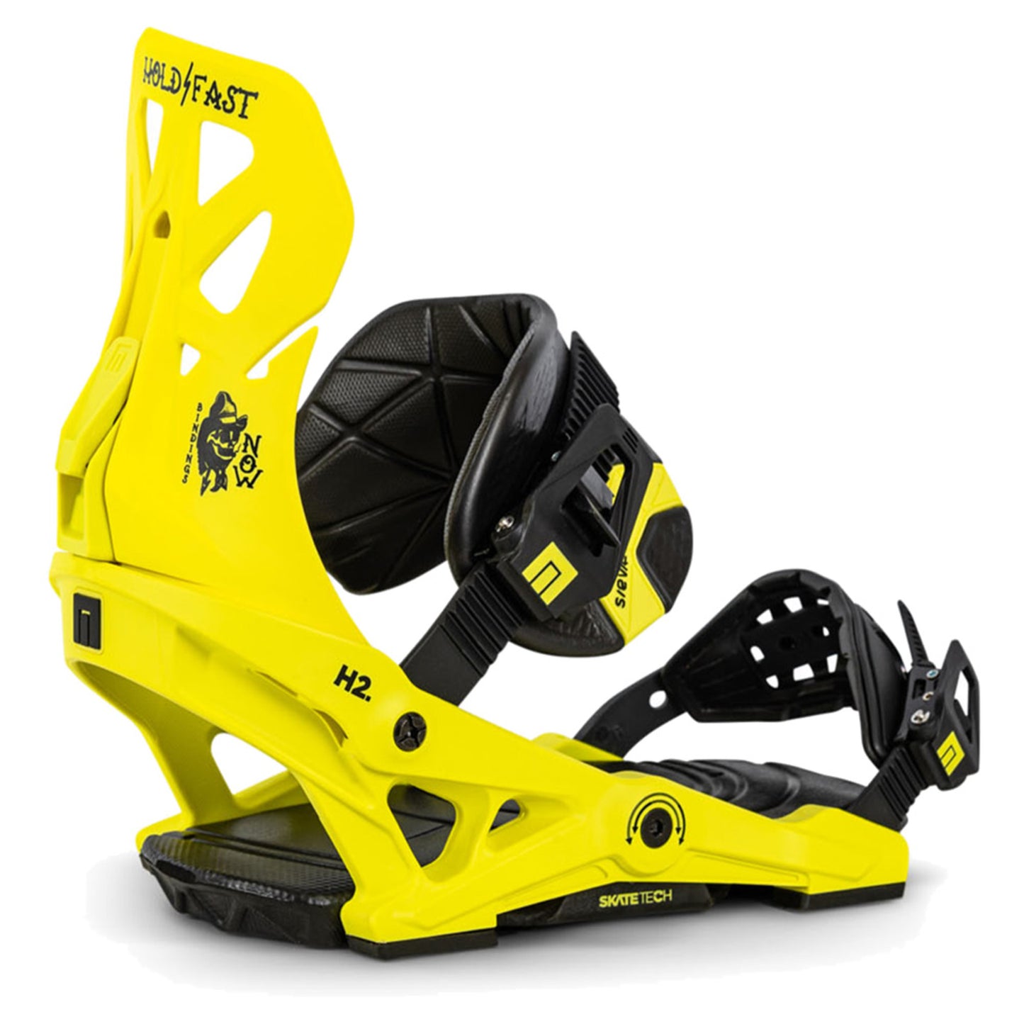 NOW Brigade Snowboard Bindings - LIME - S