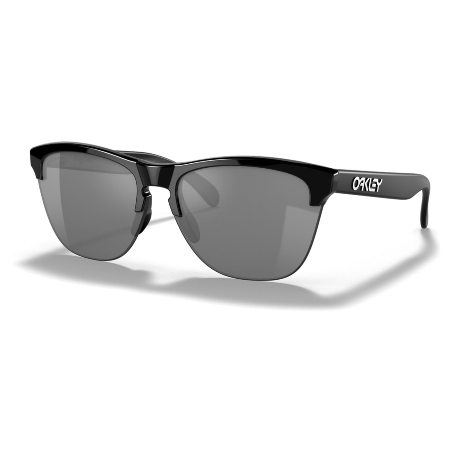 Oakley Frogskins Lite Sunglasses - POLISHED BLACK - PRIZM BLACK