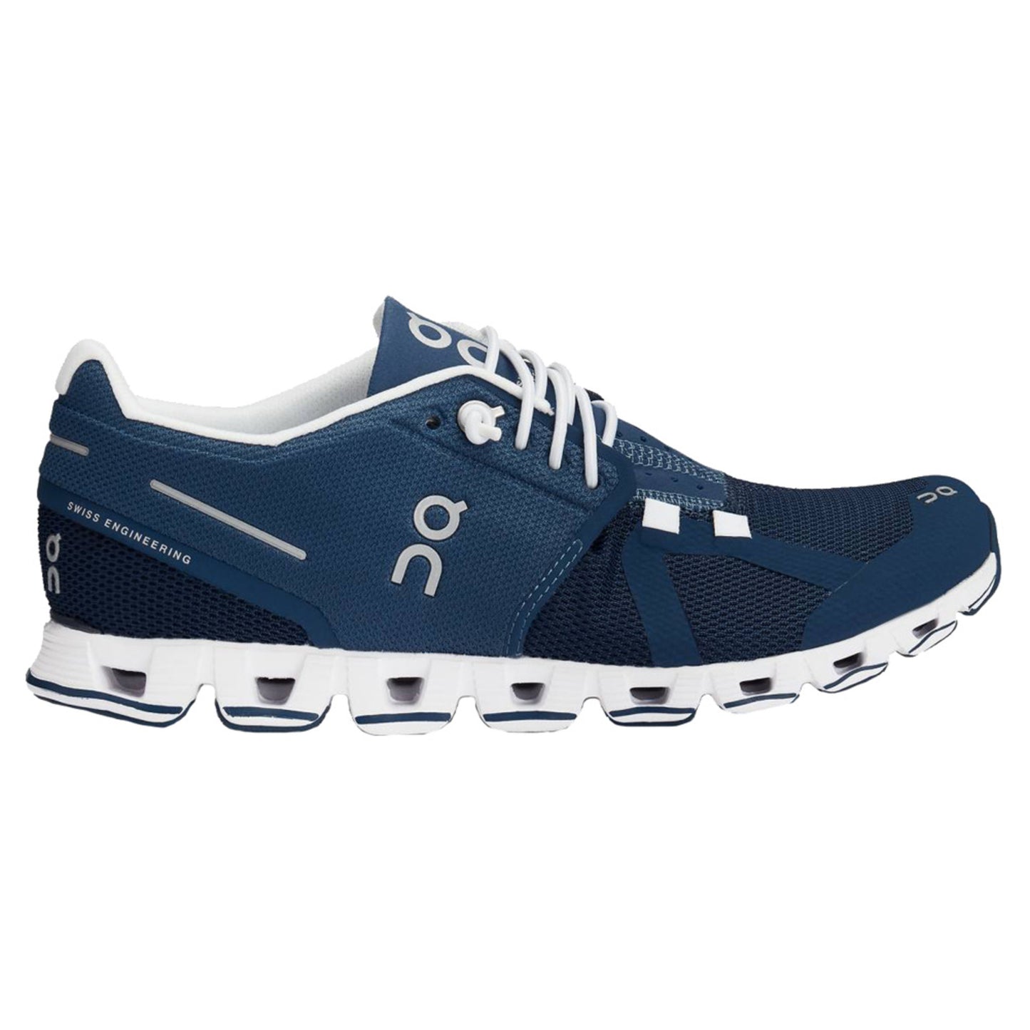 On Running Cloud 5 Women's Shoe - DENIM WHITE - 7