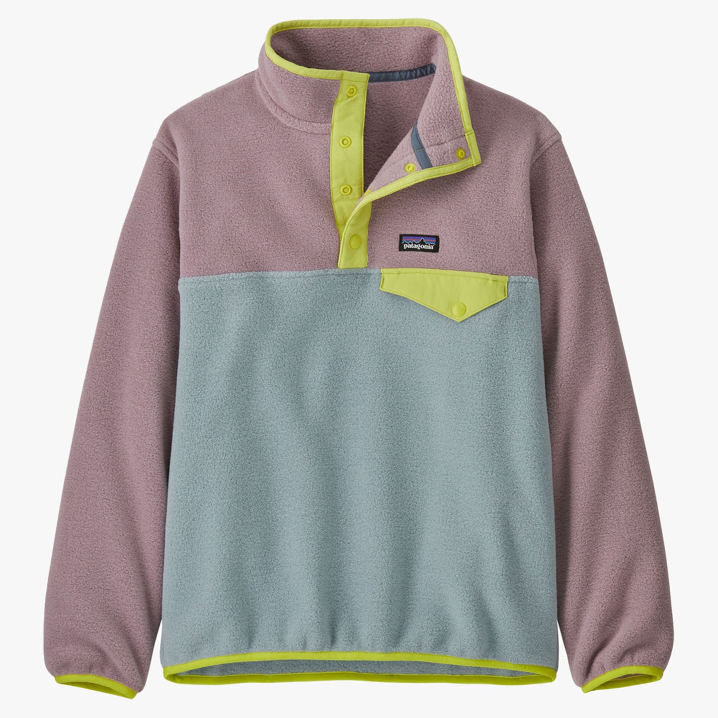 Patagonia Lightweight Synchilla Snap-T Kid's Pullover - Thermal Blue - XXL