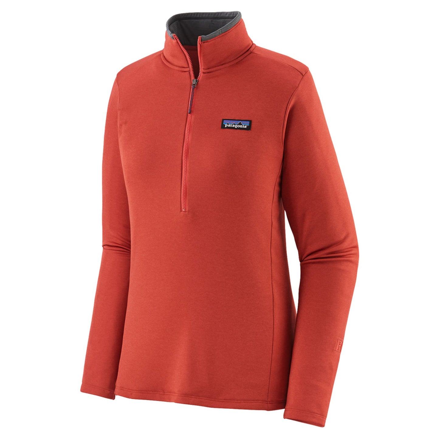 Patagonia R1 Daily Women's Zip-Neck - SUMAC RED_DARK - XS