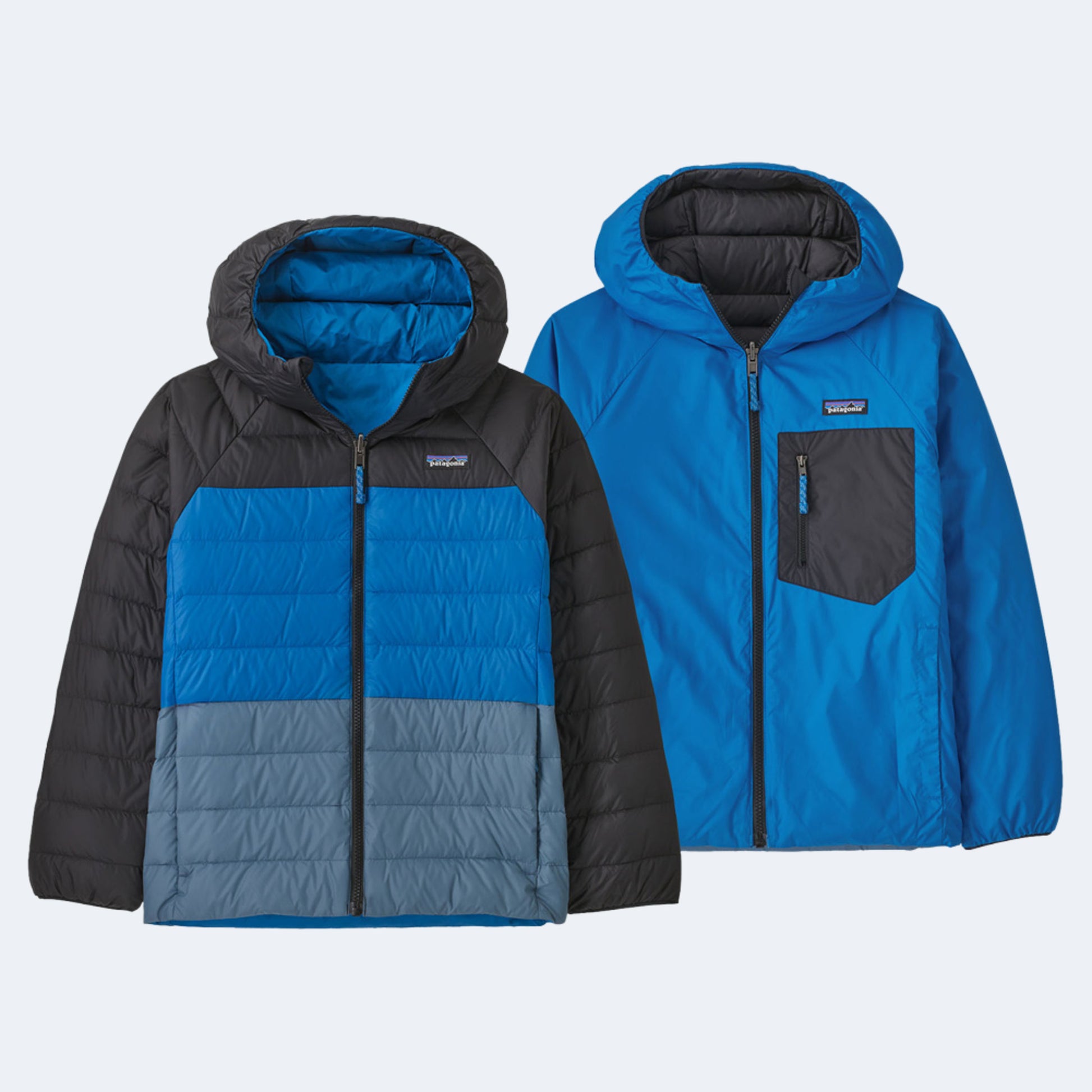 Patagonia Reversible Down Kid's Sweater Hoody