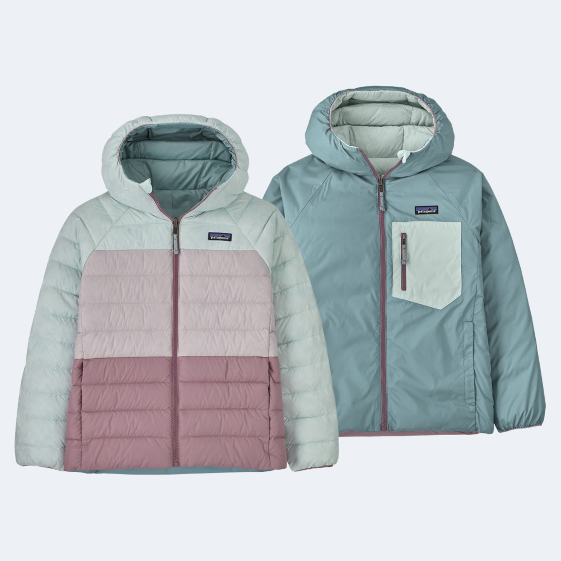 Patagonia Reversible Down Kid's Sweater Hoody