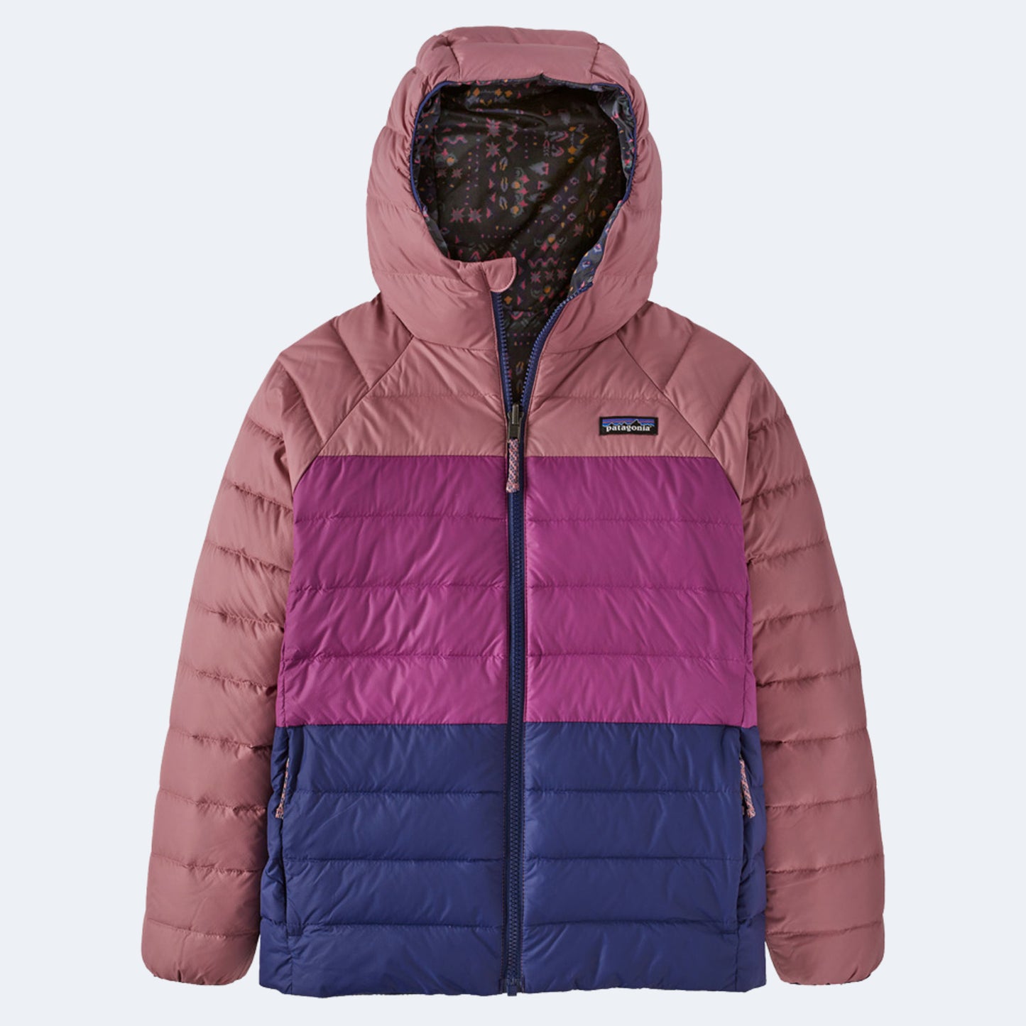Patagonia Reversible Down Kid's Sweater Hoody