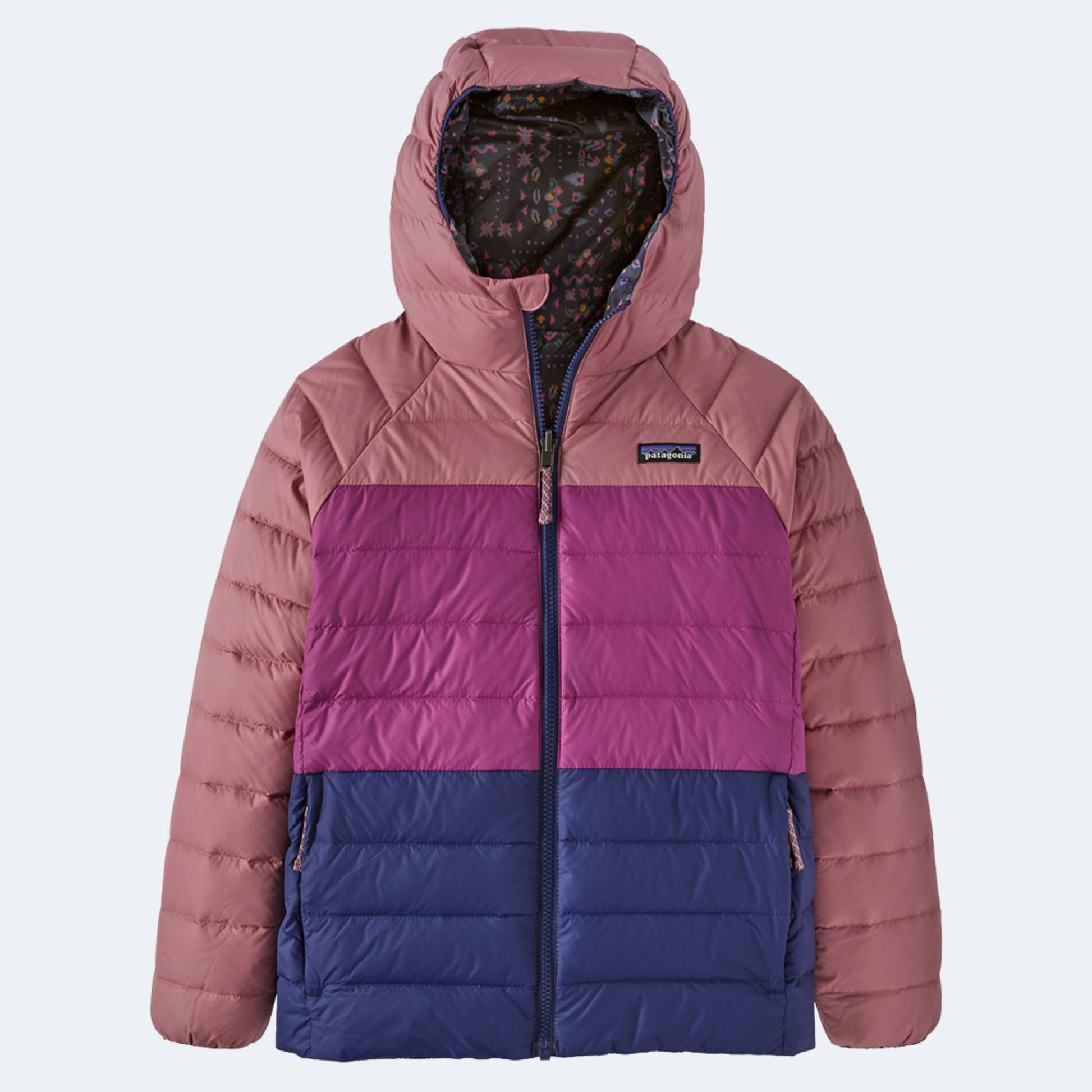 Patagonia Reversible Down Kid's Sweater Hoody