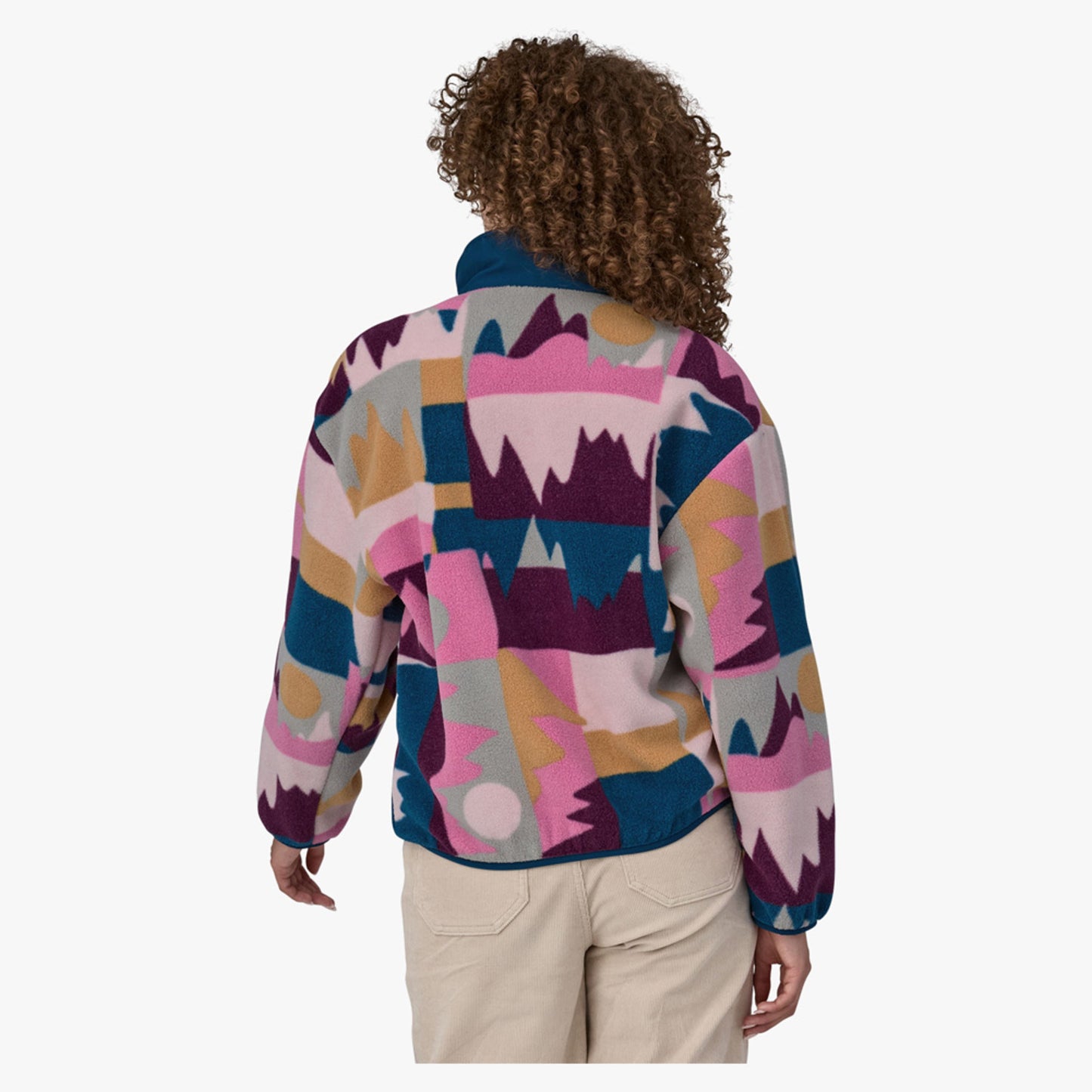 Patagonia Synchilla Women's Jacket - Frontera Marble Pink - XXL