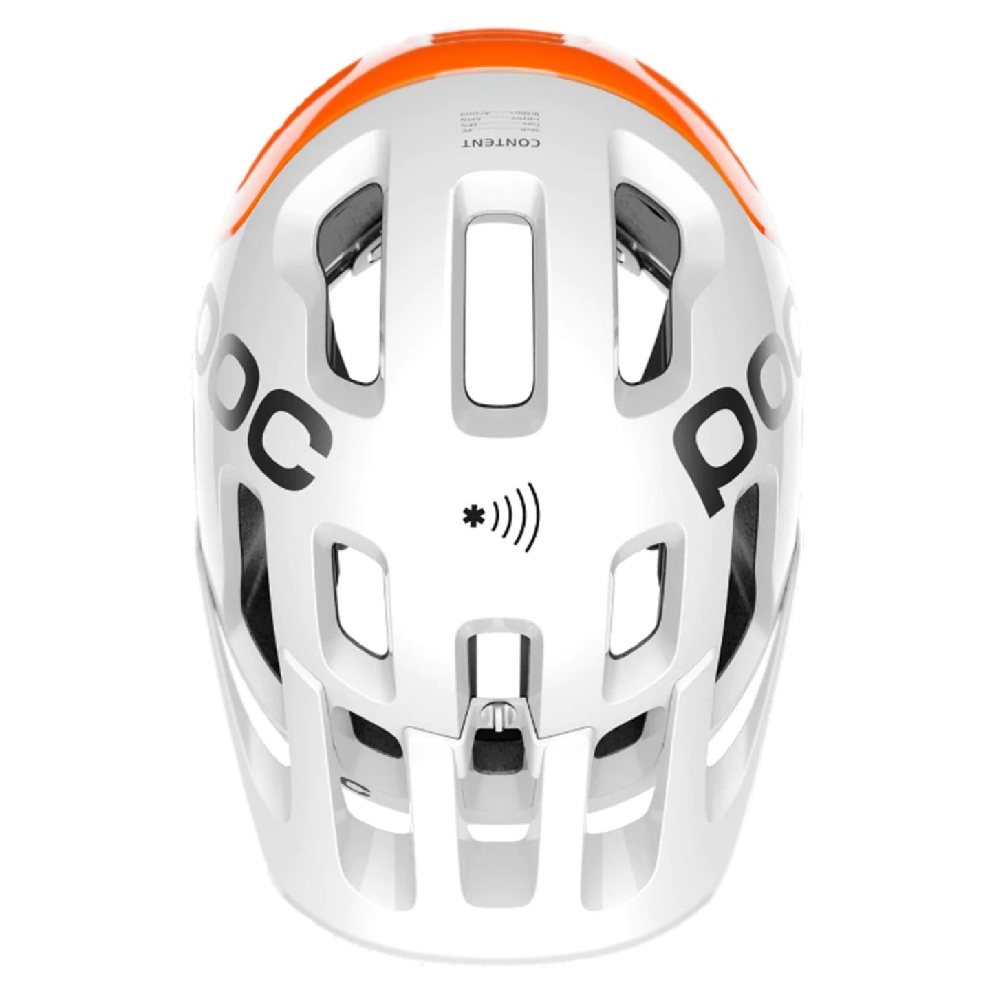 POC Tectal Race SPIN NFC Helmet - HYDROGEN WHT_FL - XS S