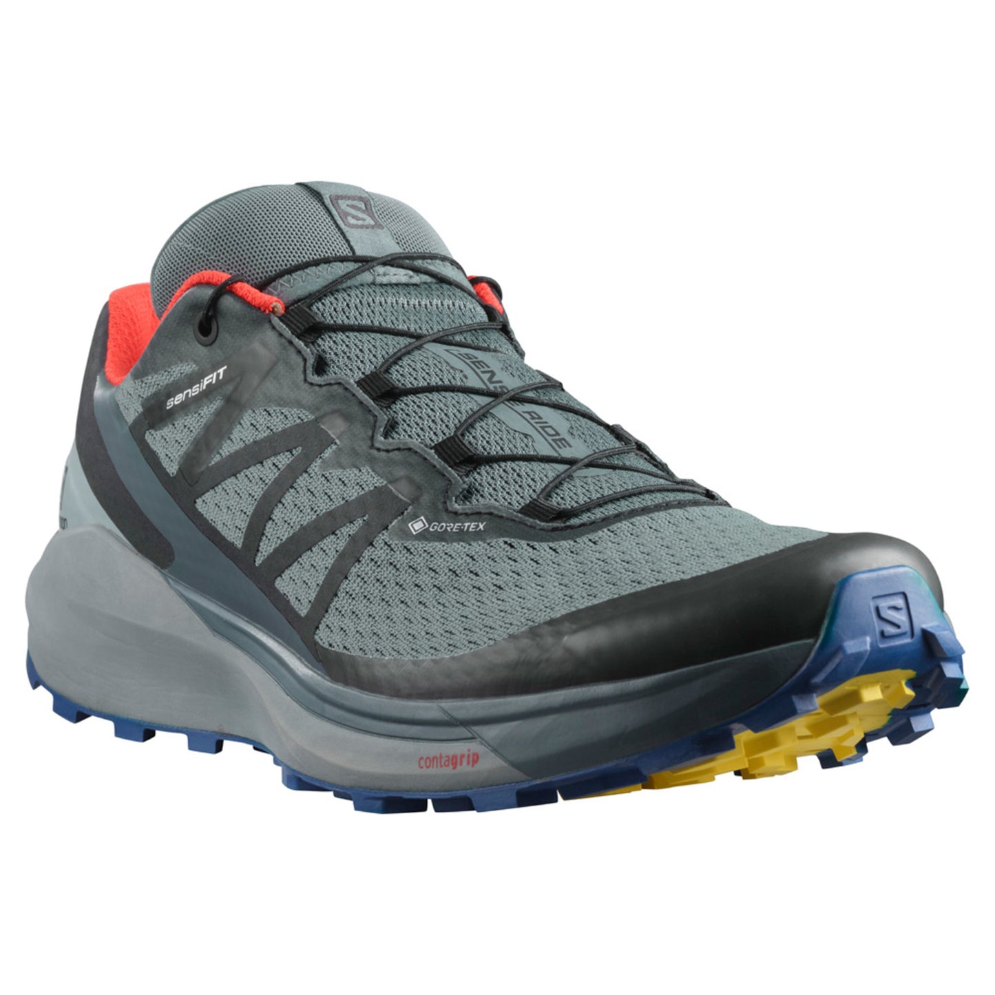 Salomon Sense Ride 4 GTX Men's Shoes - STORMY WEATHER - 9.5