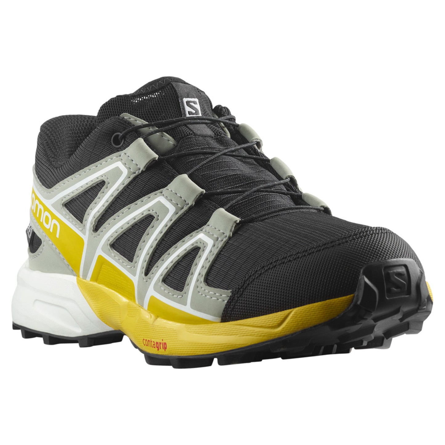 Salomon Speedcross CWSP Kid's Shoes - BLACK WROUGHT I - 7