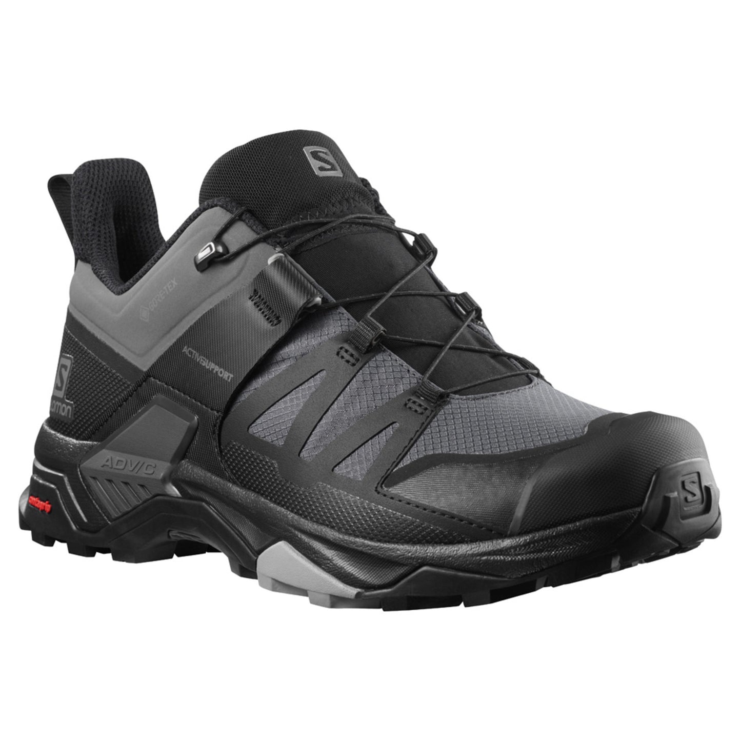 Salomon X Ultra 4 Mid Gore-Tex Men's Hiking Boot - MAGNET BLACK - 9.5