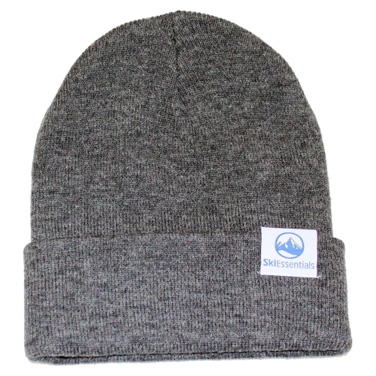 SkiEssentials Winter Beanie Hat - CHARCOAL BLACK