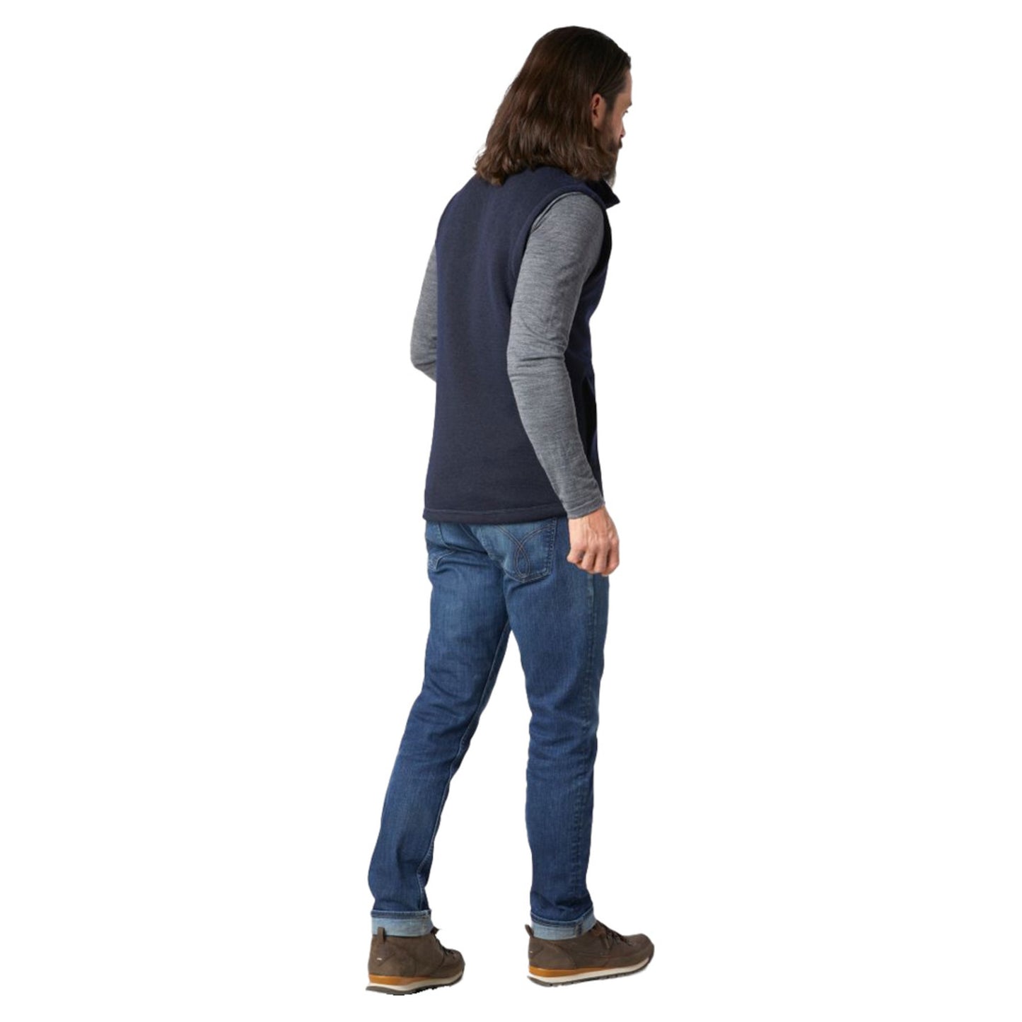 Smartwool Hudson Trail Men's Fleece Vest - NAVY - XXL