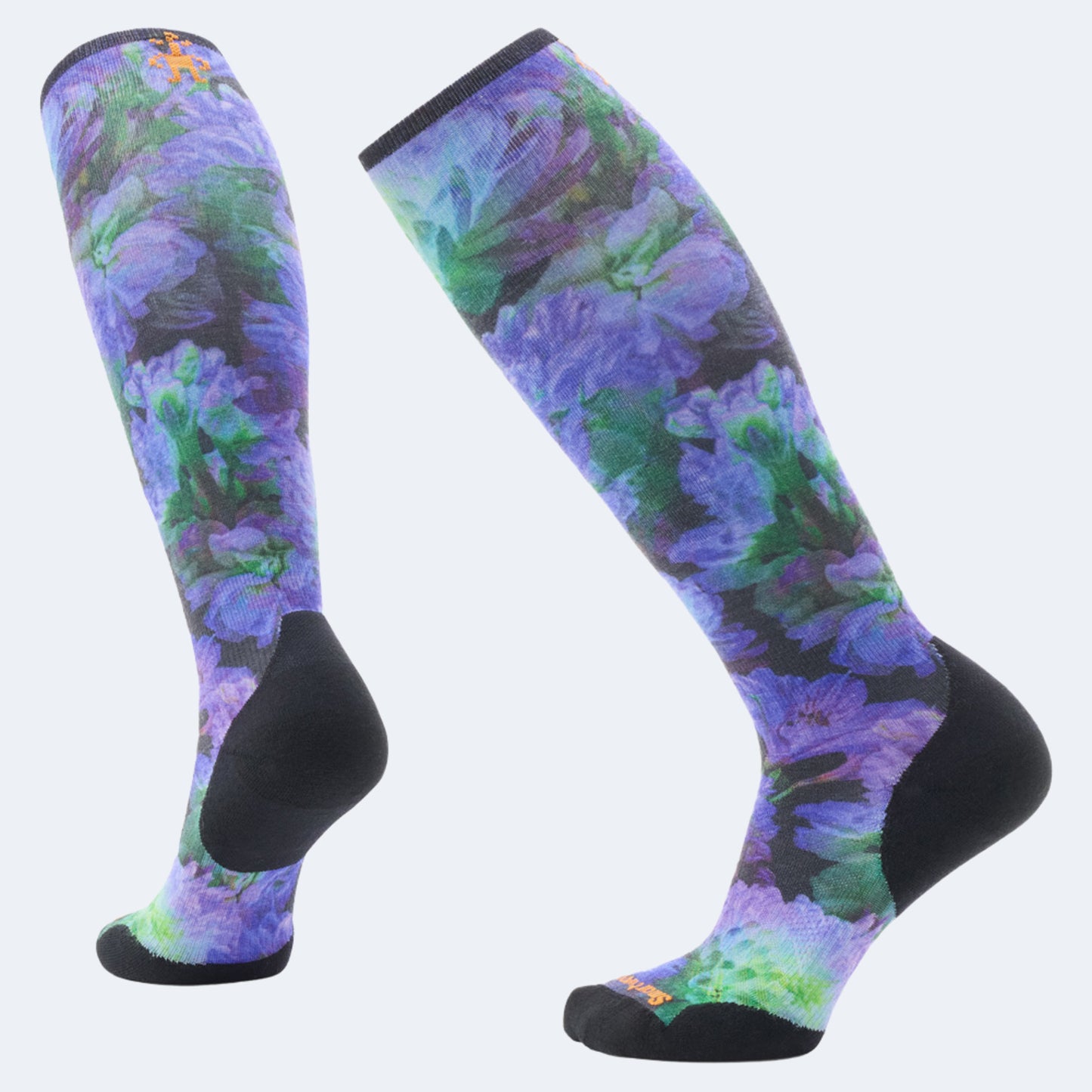 Smartwool Ski Targeted Cushion Electric Lotus Print OTC Women's Socks