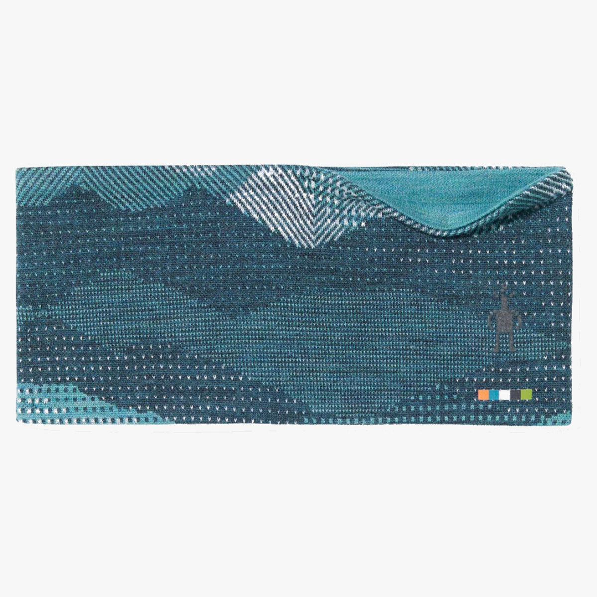 Smartwool Thermal Merino Reversible Headband - Twilight Blue Heather
