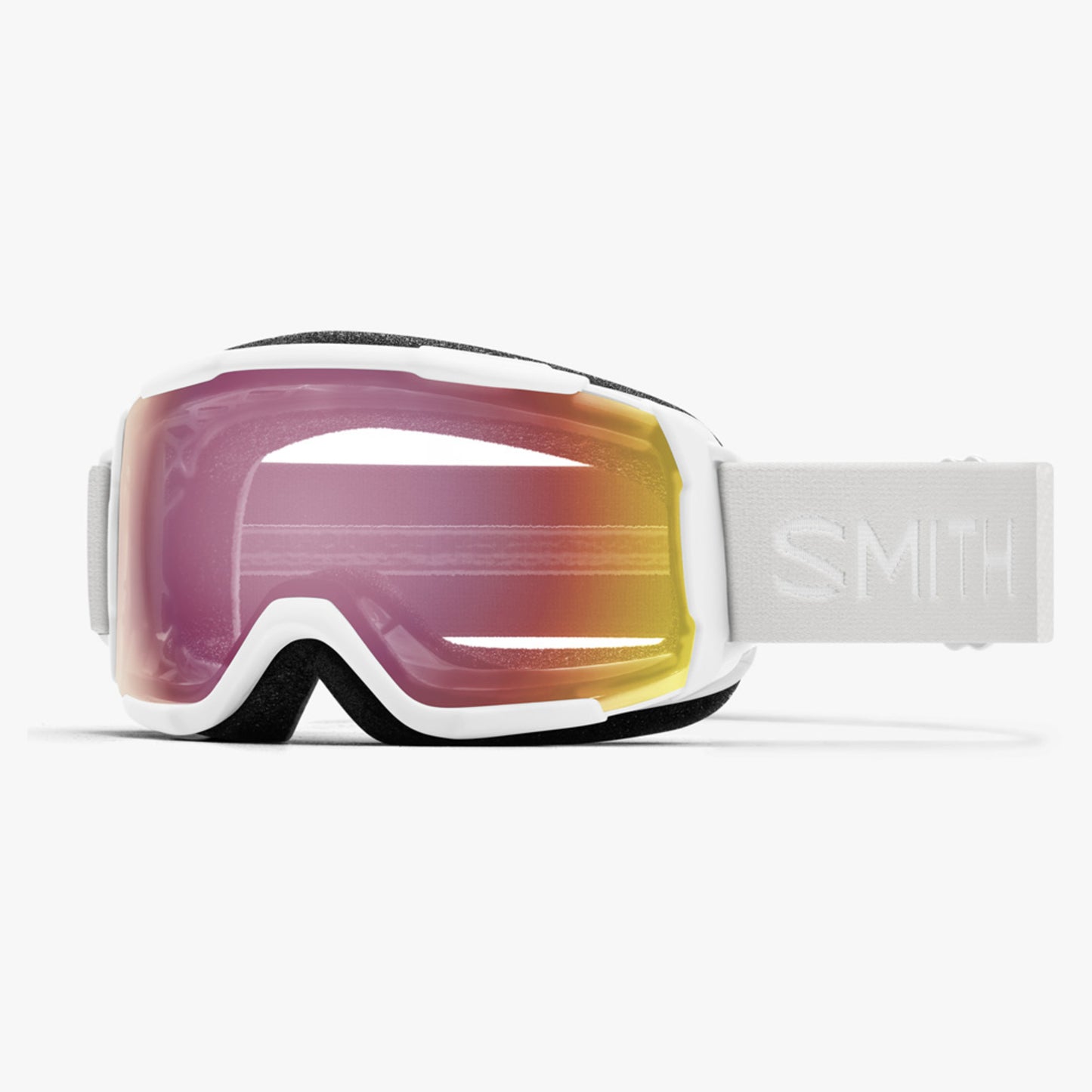Smith Grom Junior Goggle - White - CP Every Red Mirr